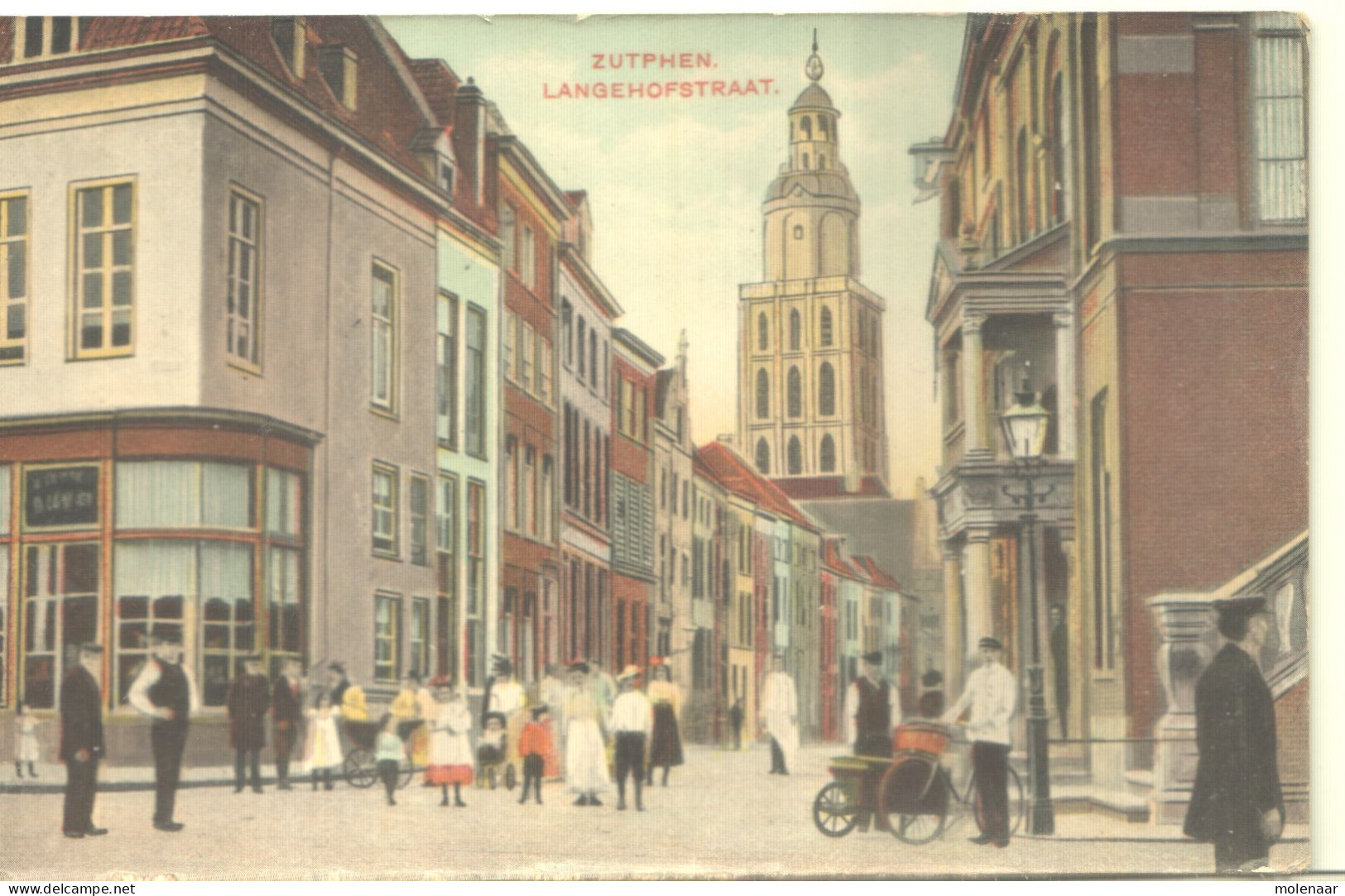 Postkaarten > Europa > Nederland > Gelderland > Zutphen Langehofstraat Ongebruikt (13253) - Zutphen