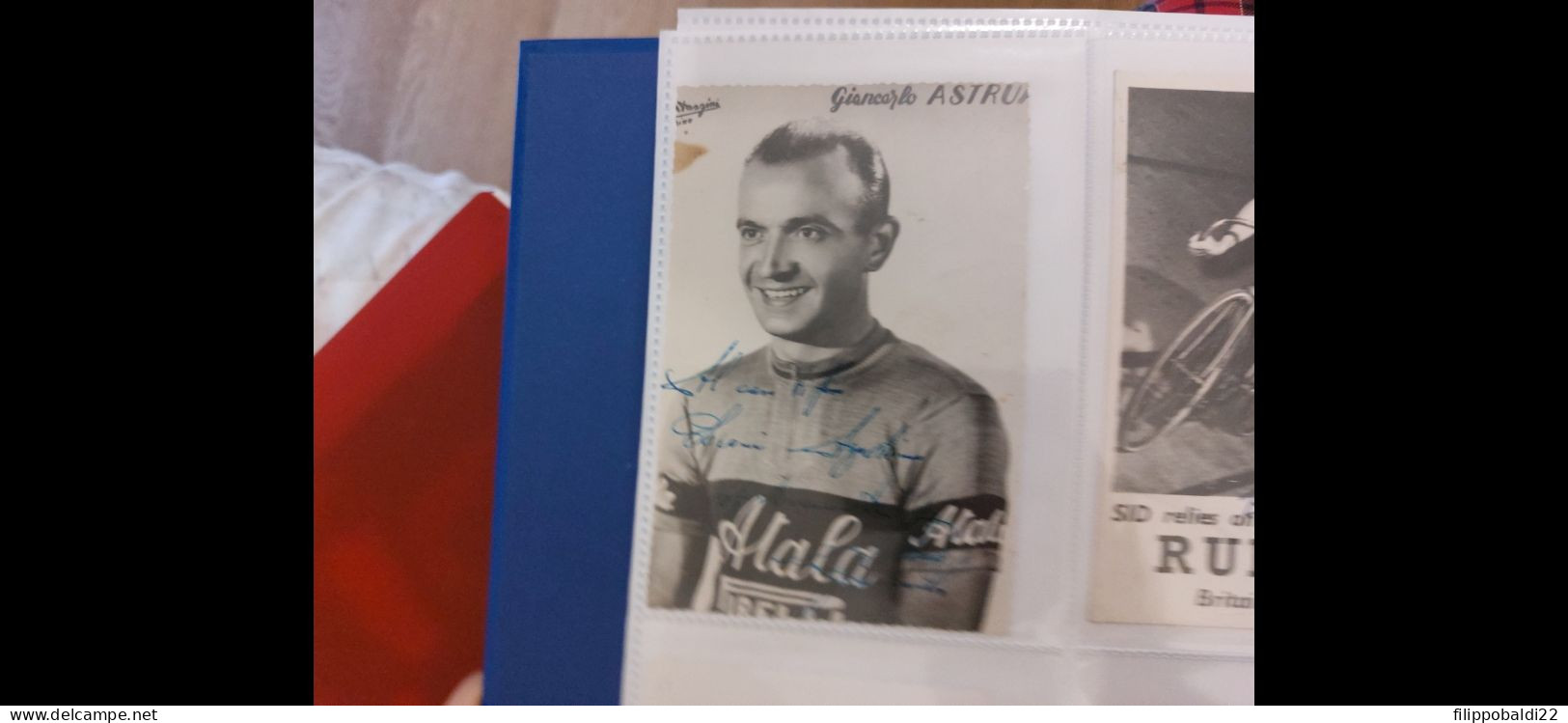 Giancarlo Astrua 10x15 Autografo Autograph Signed - Cyclisme