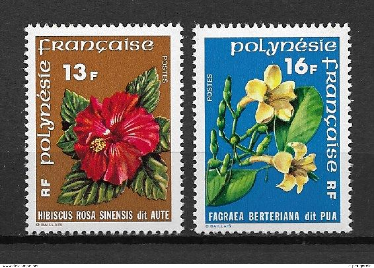 POLYNESIE FRANCAISE  Nos 119/120 , NEUFS , ** , SANS CHARNIERE ,  TTB , - Neufs