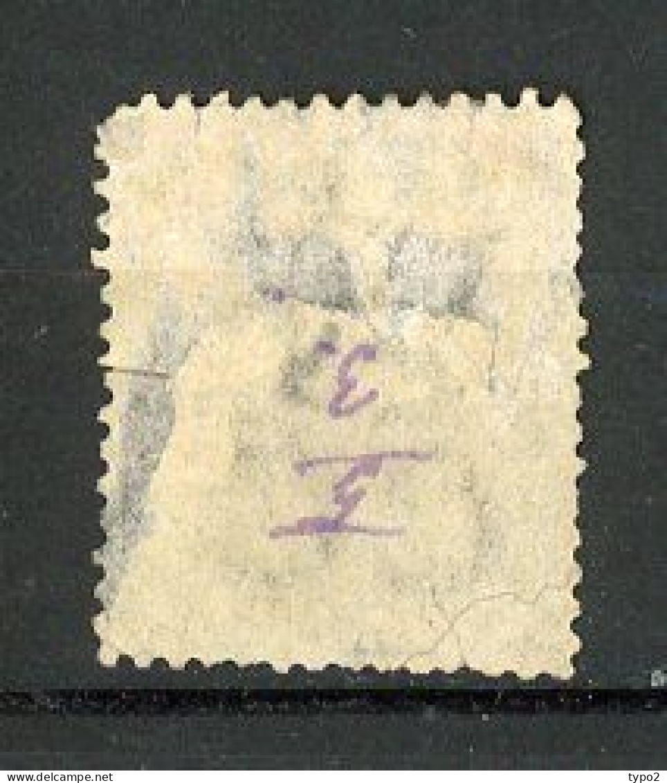 H-K  Yv. N° 8 ; SG N° 8 Fil CC  (o) 2c Bistre  Victoria  Cote 10 Euro D  2 Scans - Used Stamps