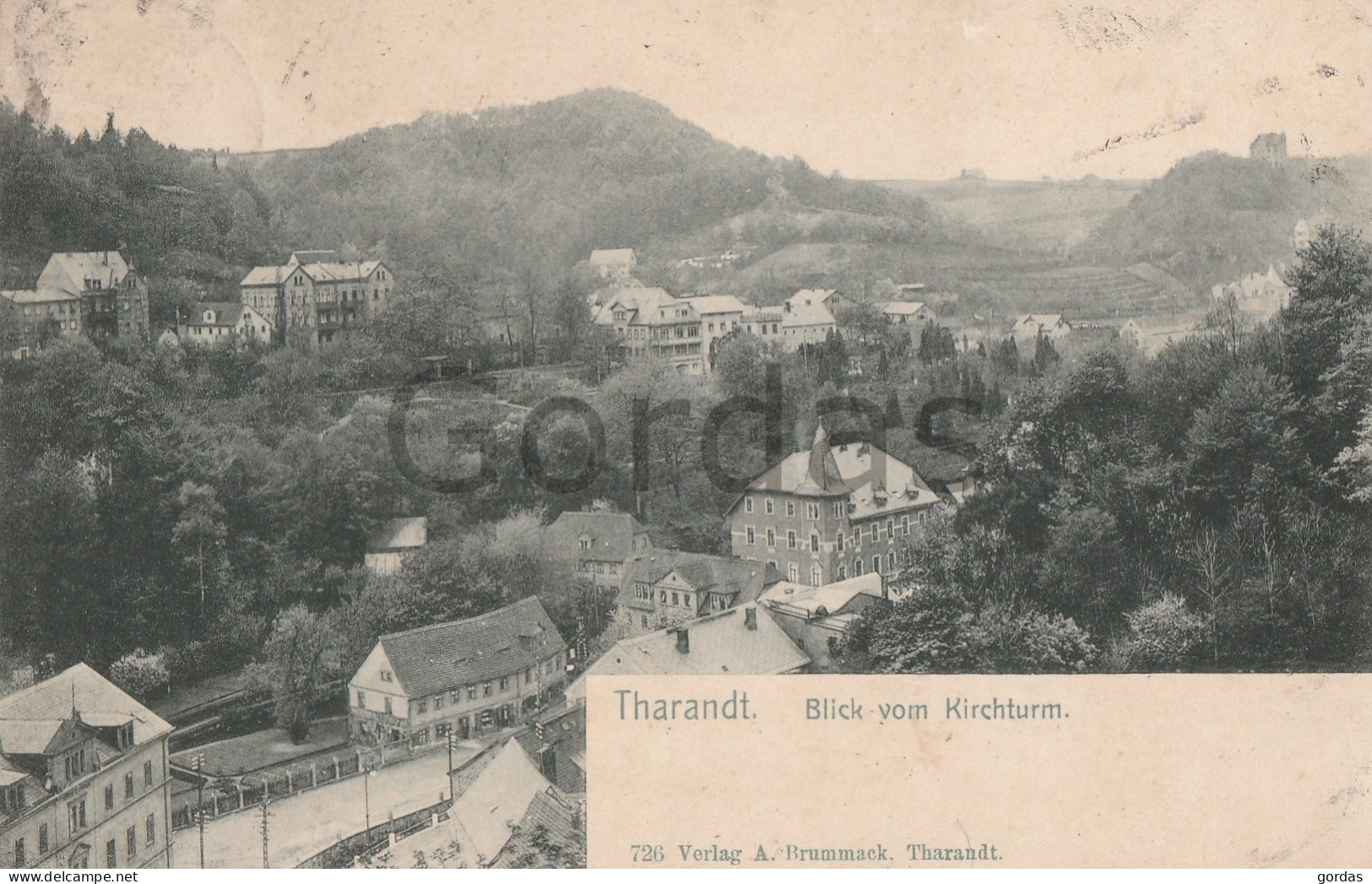 Germany - Tharandt - Blick Vom Kirchturm - Tharandt