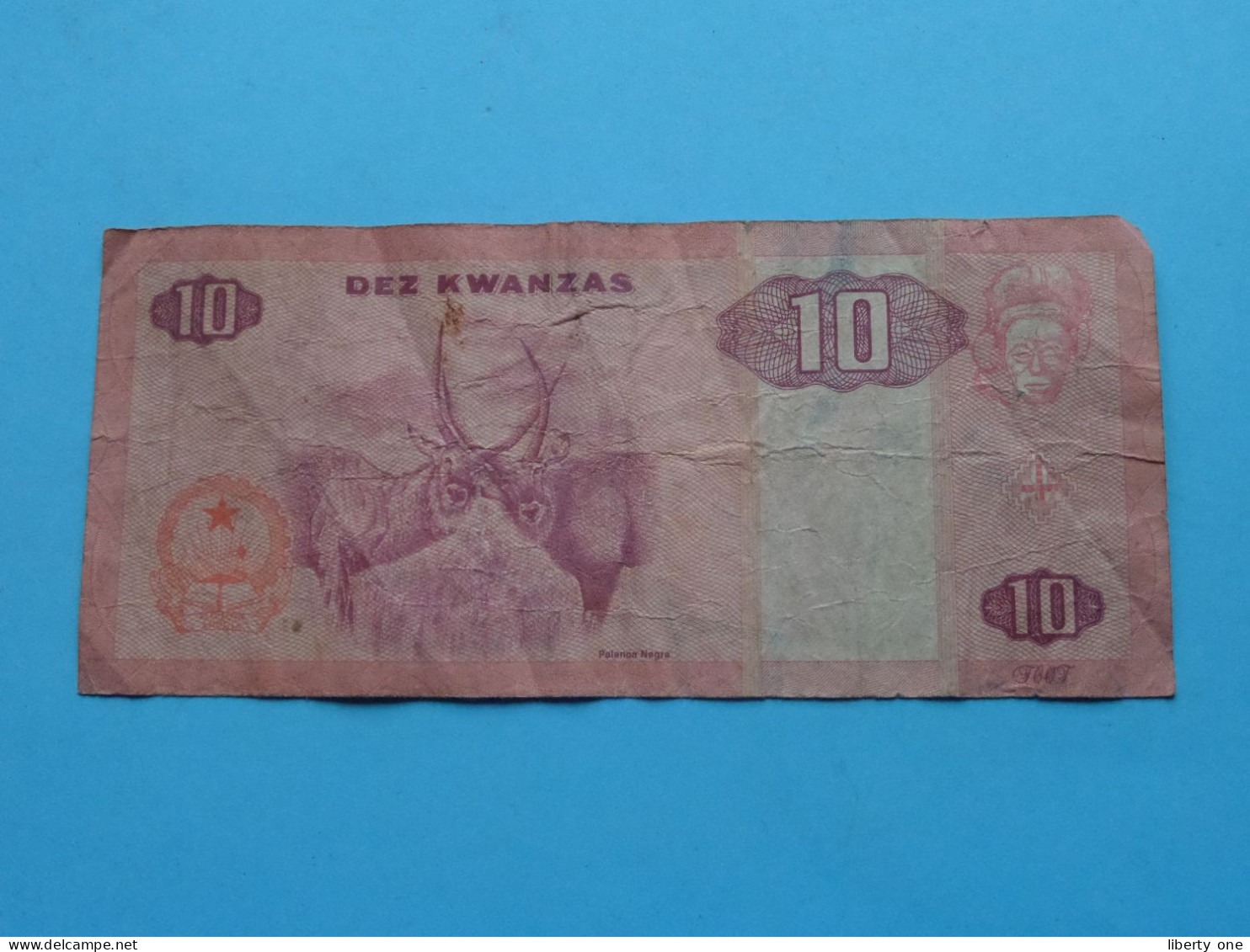 10 Dez Kwanzas ( See / Voir Scans ) Banco Nacional De ANGOLA - 2010 ( Circulated ) ! - Angola