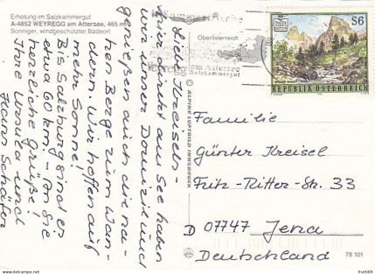 AK 189203 AUSTRIA - Weyregg Am Attersee - Attersee-Orte