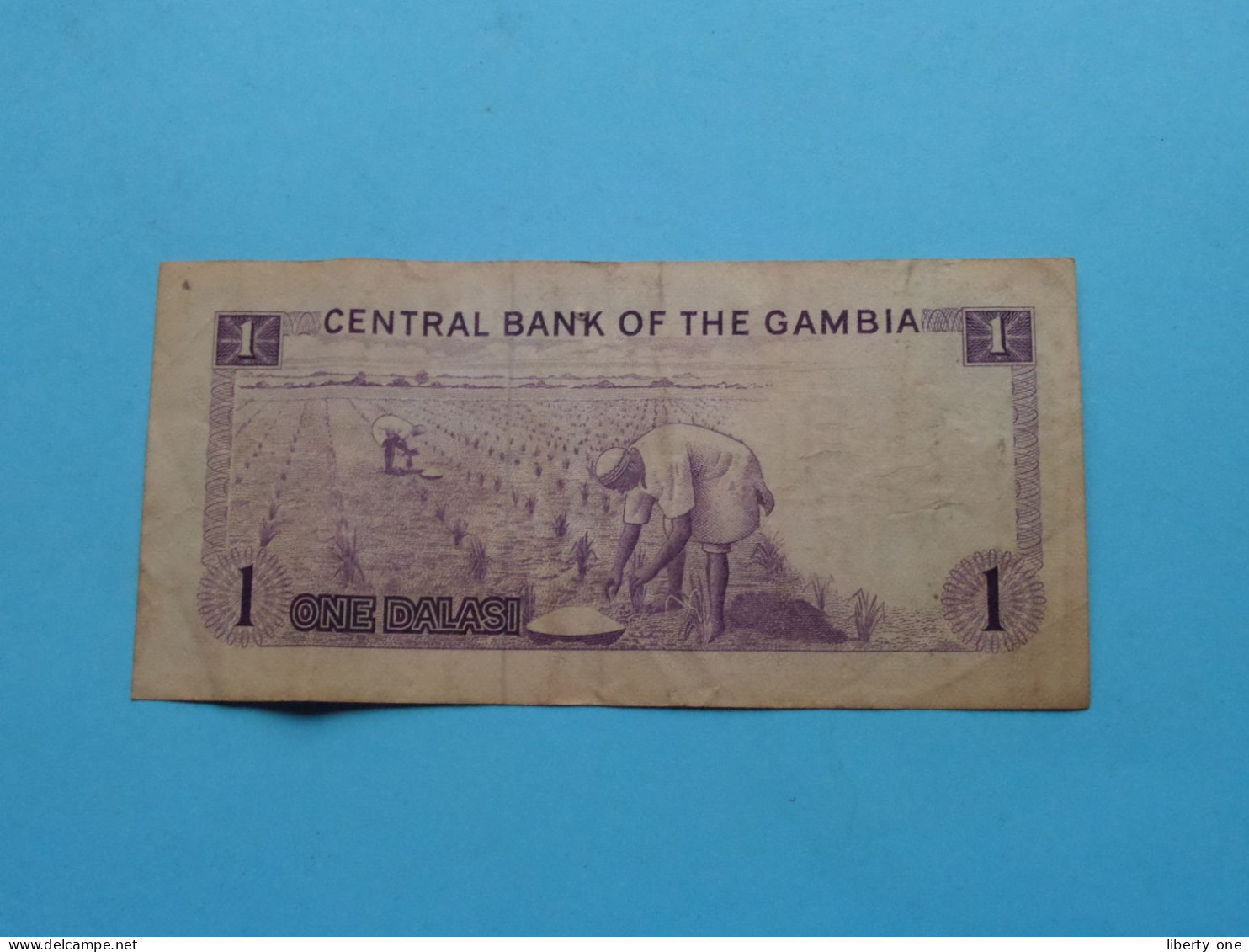 1 One DALASI ( See / Voir Scans ) Central Bank Of The GAMBIA - L865342 ( Circulated ) Sign. 6 ! - Gambie