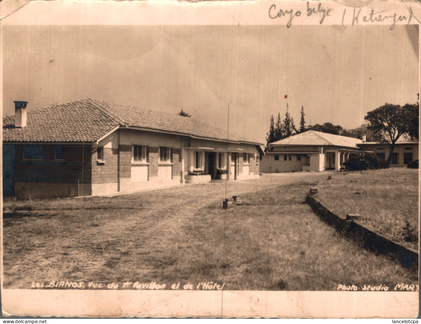 CONGO BELGE / LES BIRNOS - VUE DES PAVILLONS ET DE L'HOTEL - Congo Belge