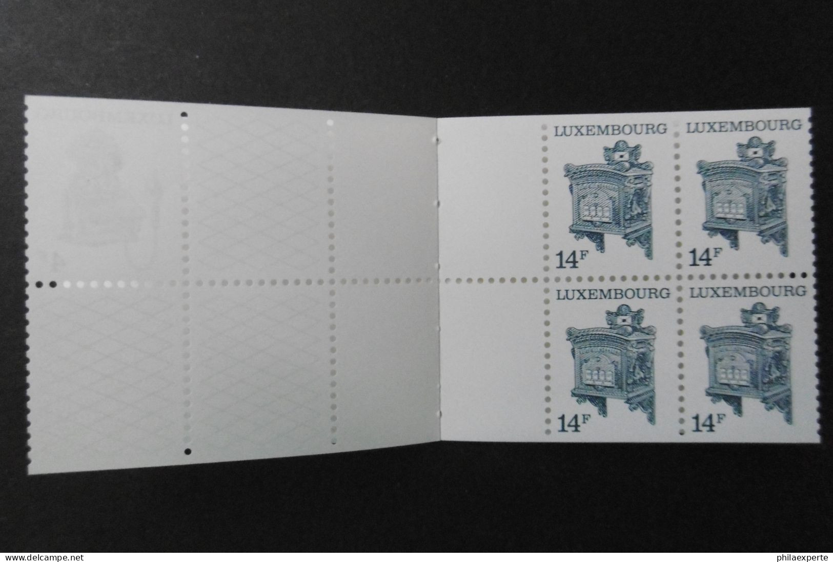 Luxemburg Mi. MH 3 ** Zu 60 Frank - Carnets