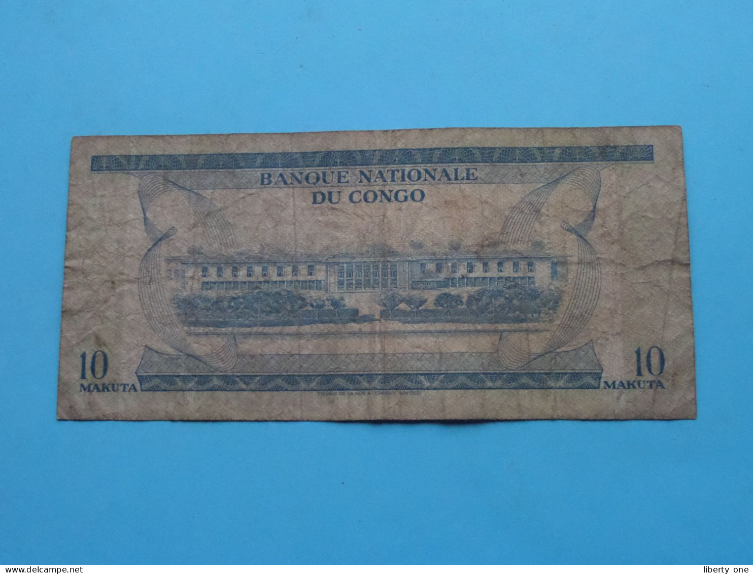 10 Dix MAKUTA ( See / Voir Scans ) CONGO - 21-1-1970 - FC707744 ( Circulated ) ! - Democratic Republic Of The Congo & Zaire