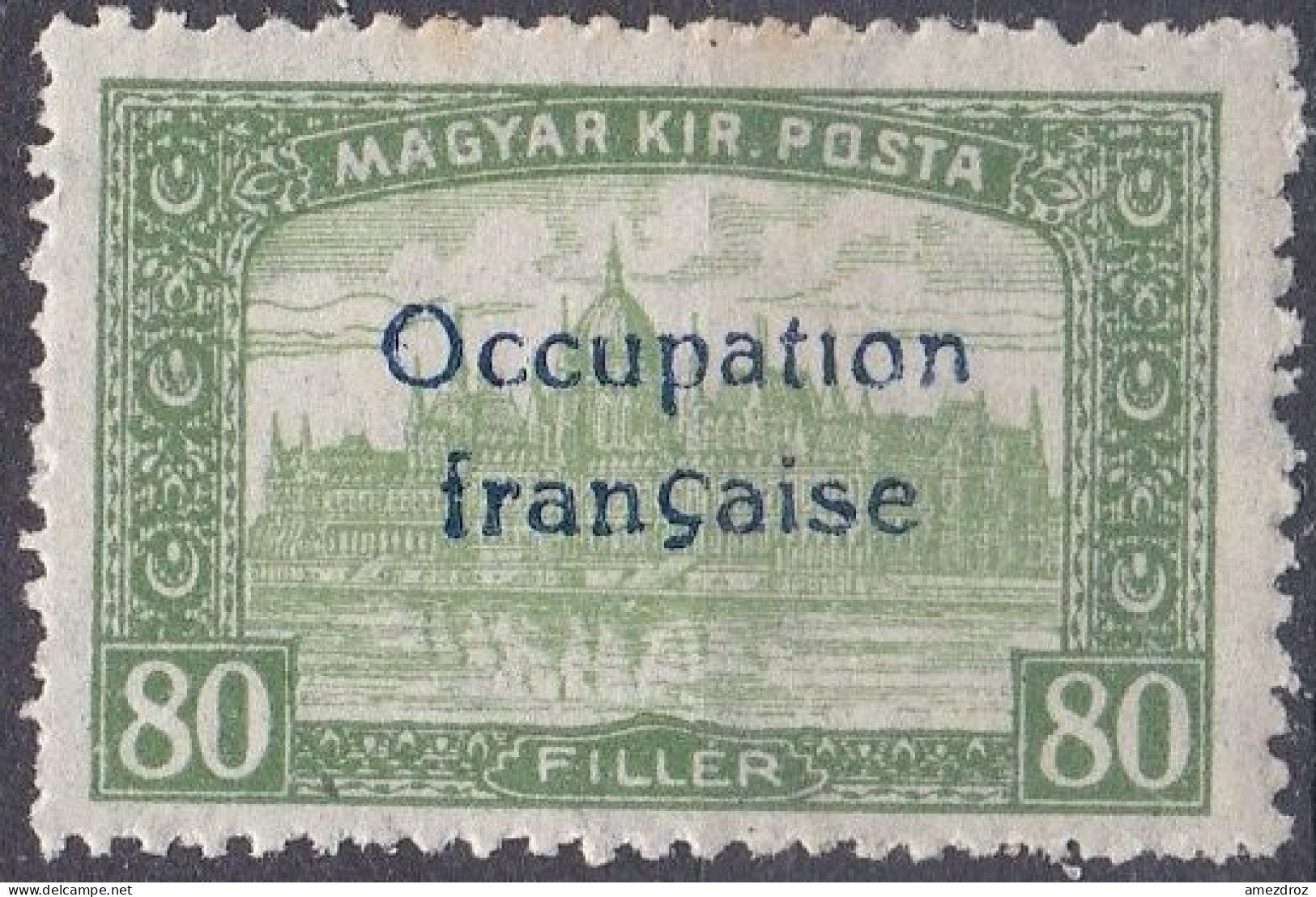 Arad Occupation Française En Hongrie Mi 20 * Palais (K6) - Unused Stamps