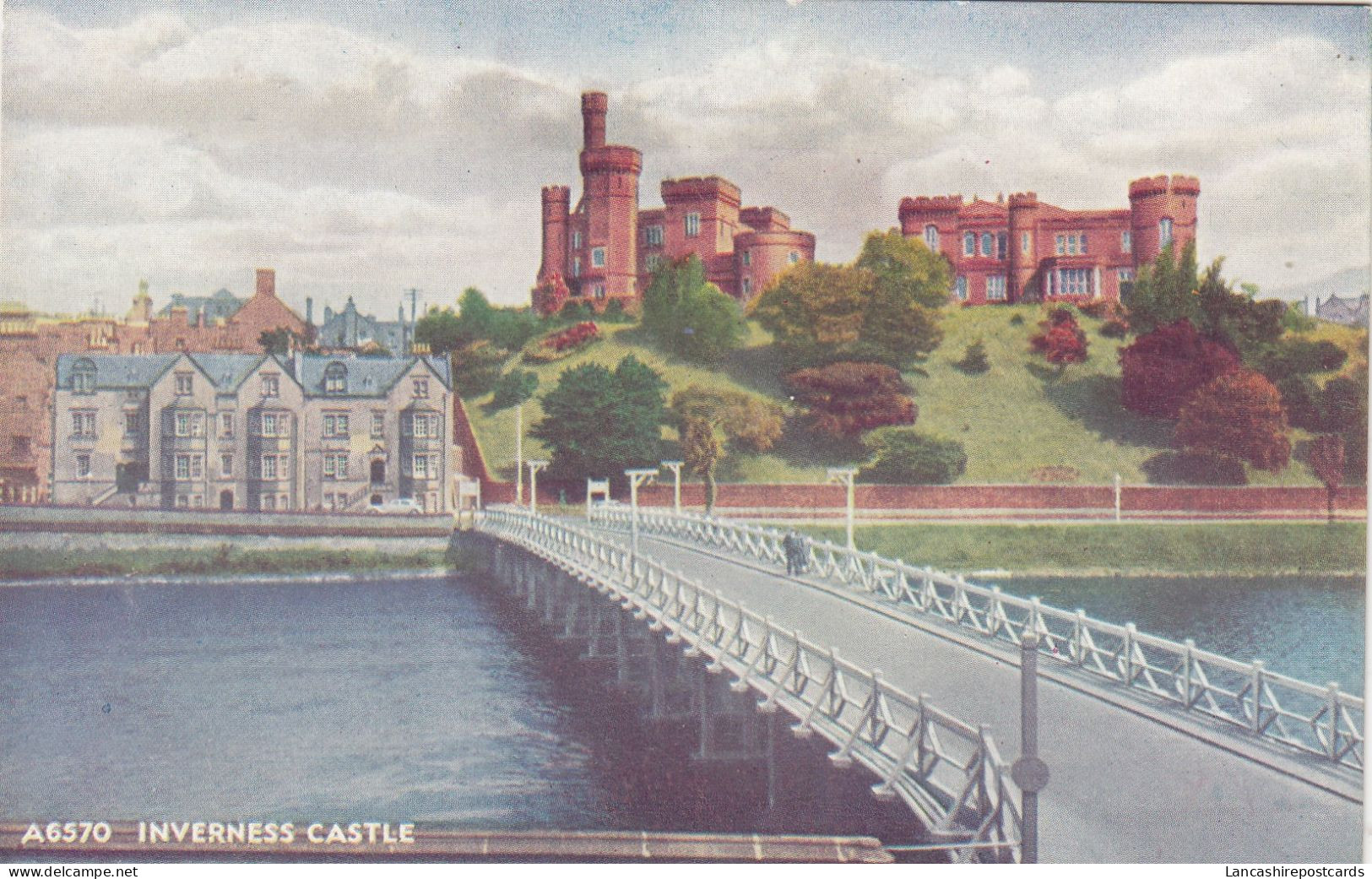 Postcard Inverness Castle [ JB White ] My Ref B14839 - Inverness-shire