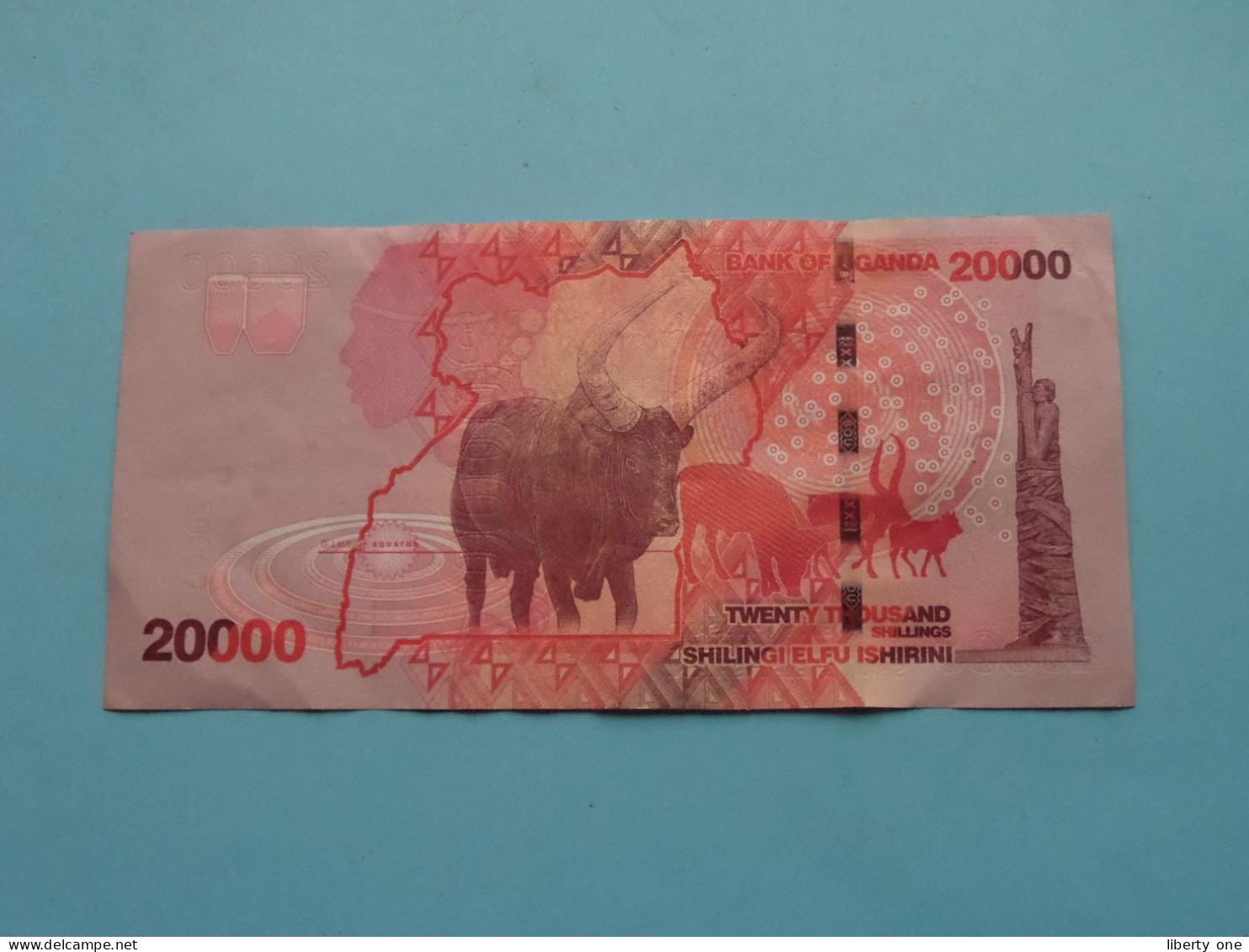 20000 Twenty Thousand Shillings  ( See / Voir Scans ) Bank Of UGANDA - 2017 ( Circulated ) ! - Ouganda