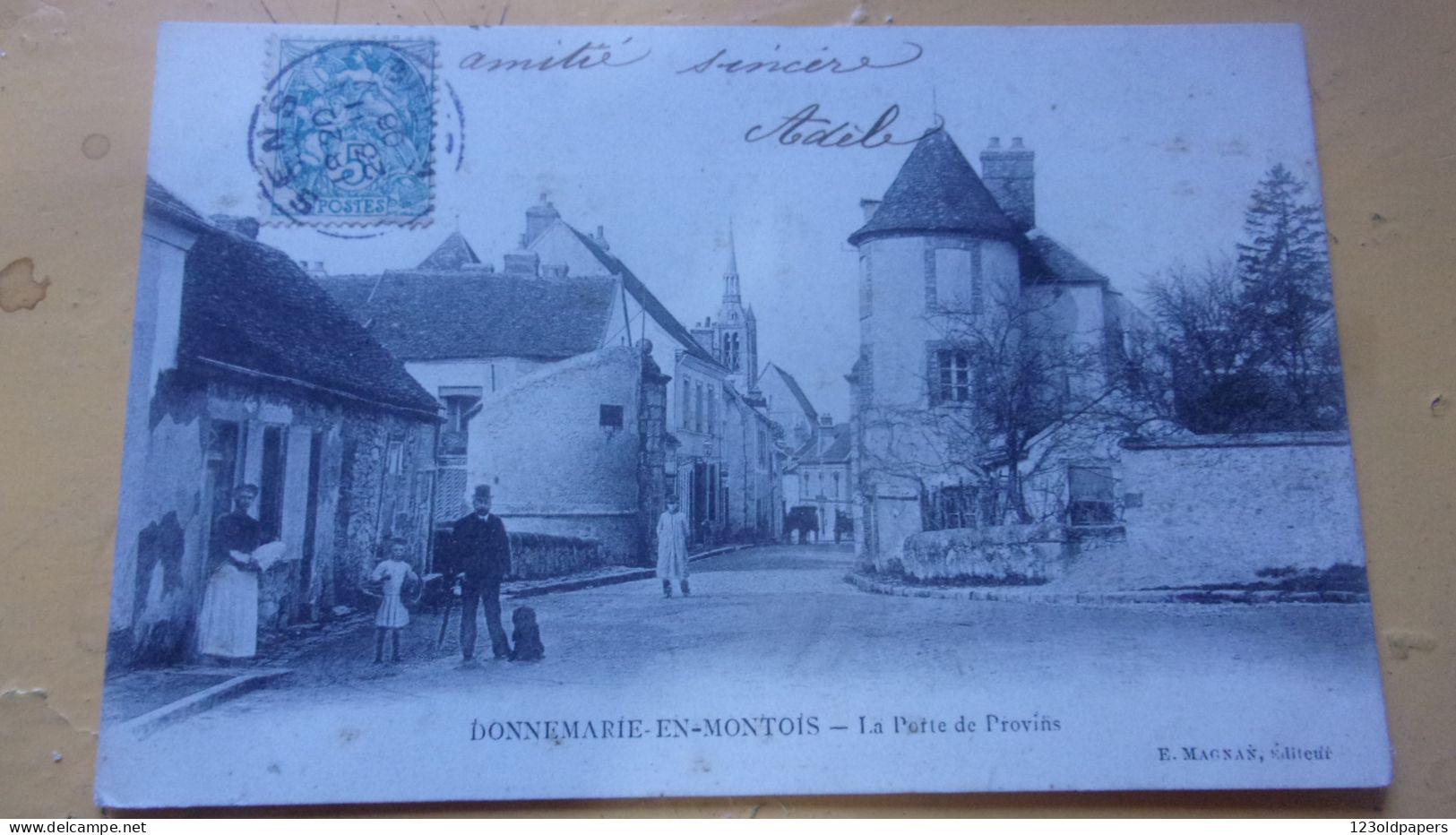 (77) DONNEMARIE-en-MONTOIS : La Porte De Provins - Donnemarie Dontilly