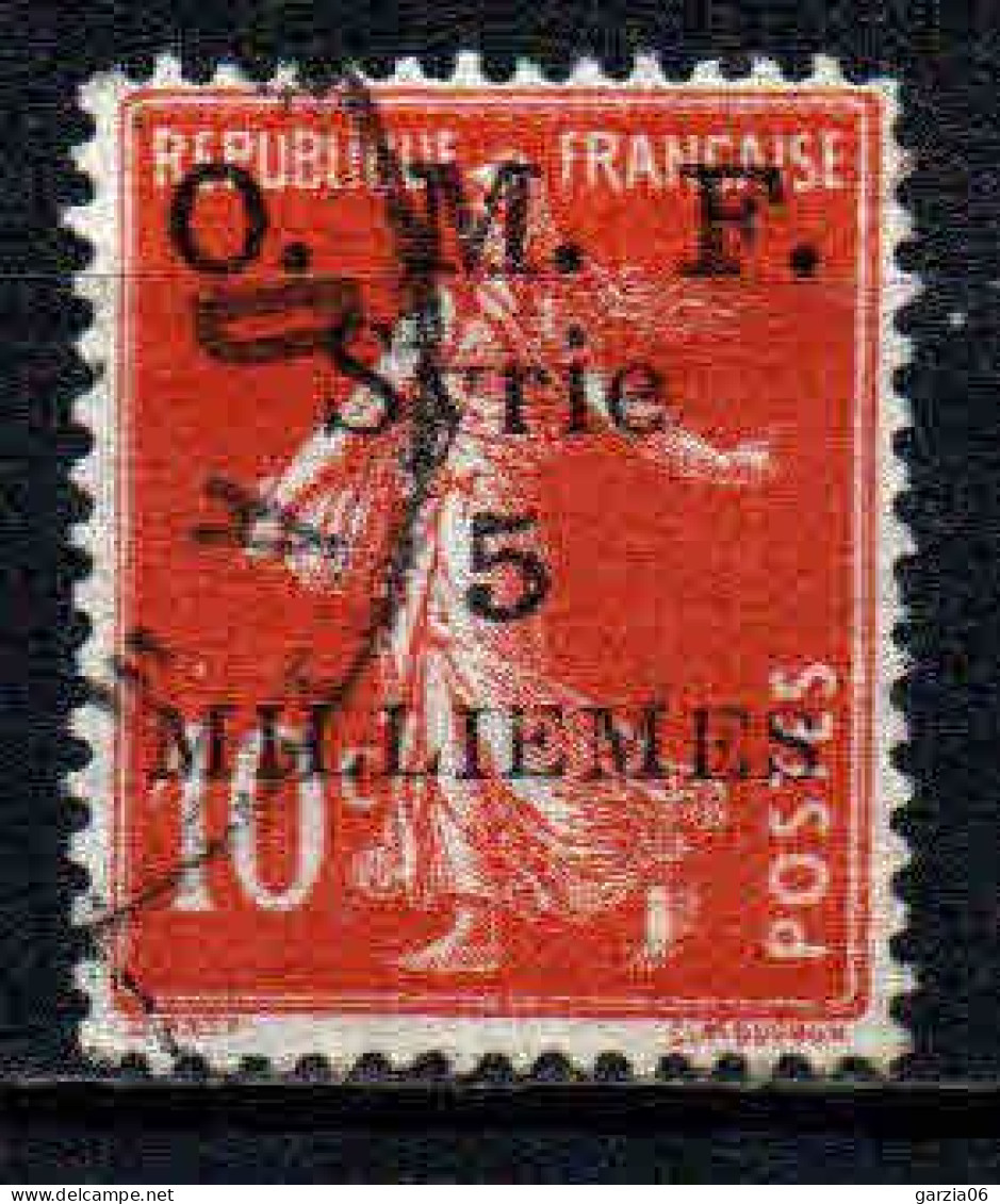 Syrie  - 1920 - Tb De France   Surch - N° 28  -  Oblit - Used - Oblitérés