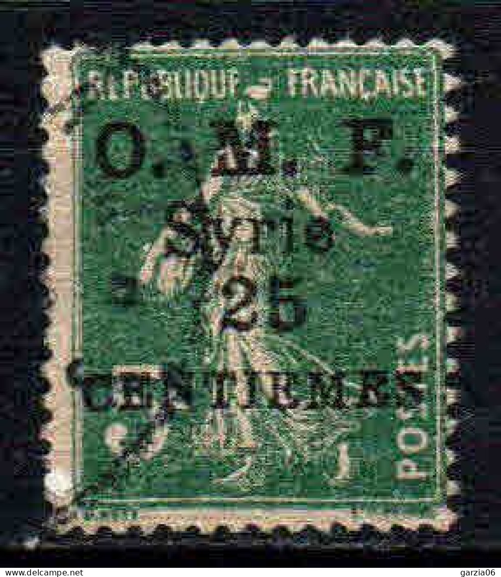 Syrie  - 1920 - Tb De France   Surch - N° 57 -  Oblit - Used - Oblitérés