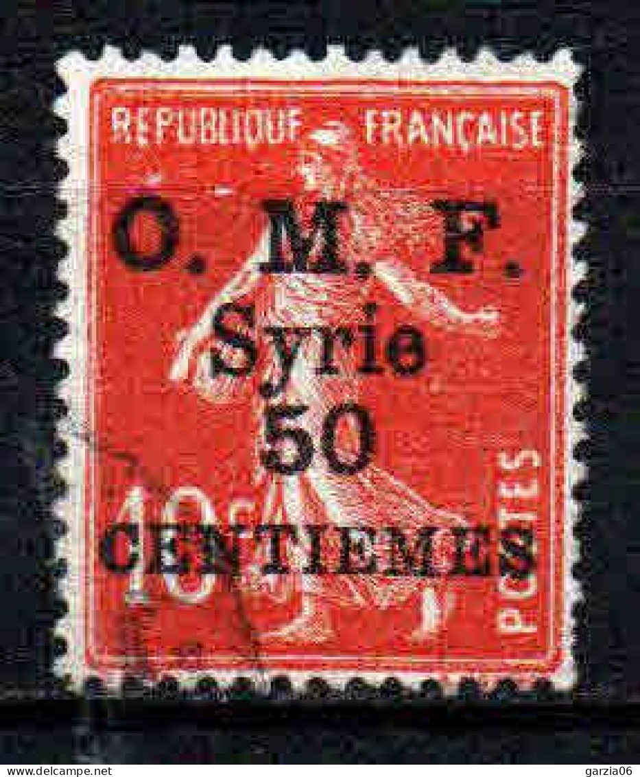 Syrie  - 1920 - Tb De France   Surch - N° 58 -  Oblit - Used - Oblitérés