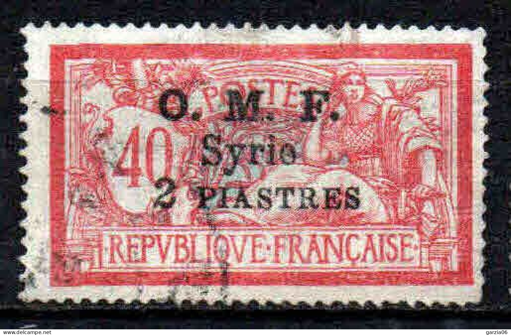 Syrie  - 1920 - Tb De France   Surch - N° 68  -  Oblit - Used - Oblitérés