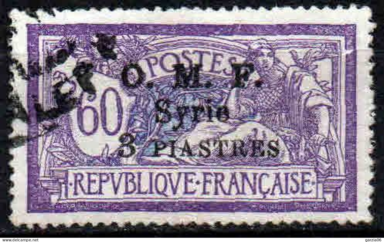 Syrie  - 1920 - Tb De France   Surch - N° 70  -  Oblit - Used - Oblitérés