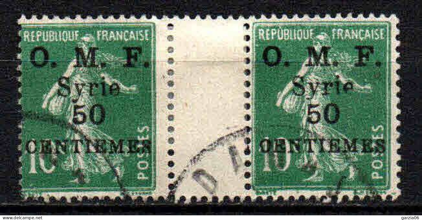 Syrie  - 1922 - Tb De France   Surch - N° 86 Avec Pont  -  Oblit - Used - Oblitérés