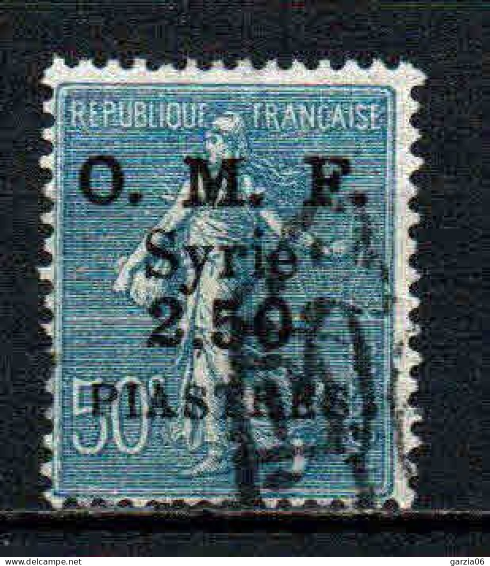 Syrie  - 1922 - Tb De France   Surch - N° 87  -  Oblit - Used - Oblitérés