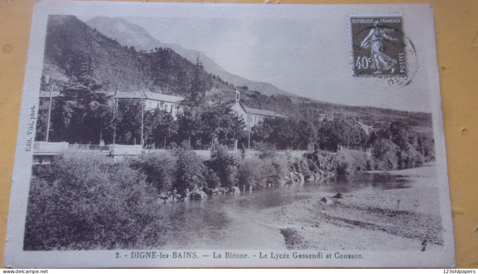 04 DIGNE LES BAINS LYCEE - Digne