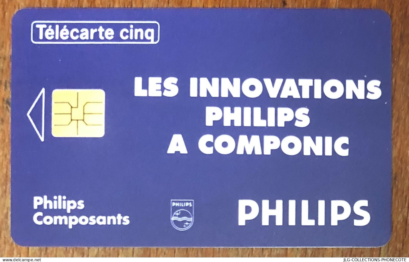 PHILIPS TELECARTE 5U RÉF PHONECOTE Gn7 NEUVE SCHEDA TARJETA PHONECARD PREPAID PREPAYÉE CALLING CARD - 5 Units