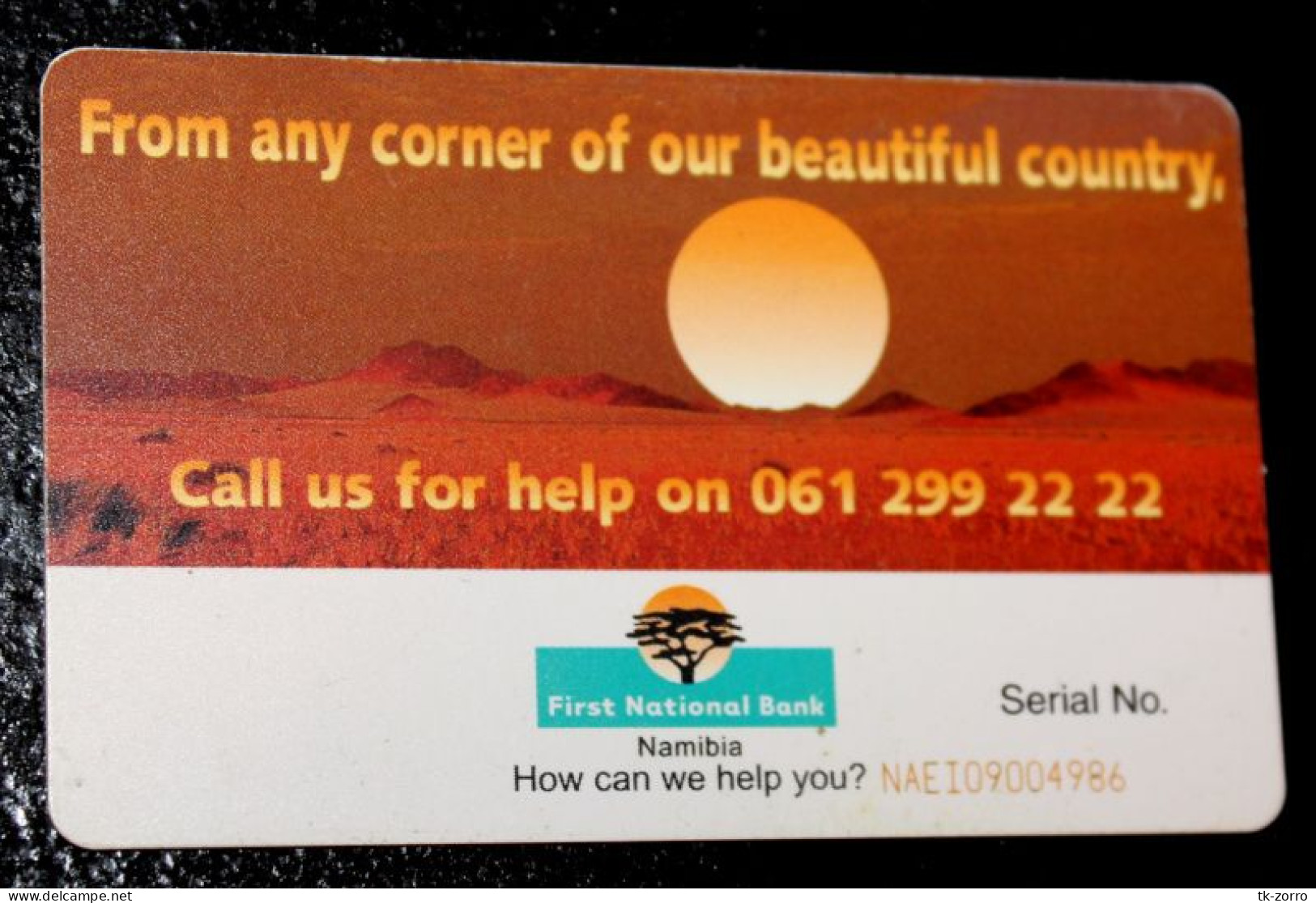 Rare Namibian Telecom Phonecard NMB 239 " First National Bank" In Good Used Condition, Only For Collection Purpose - Namibië