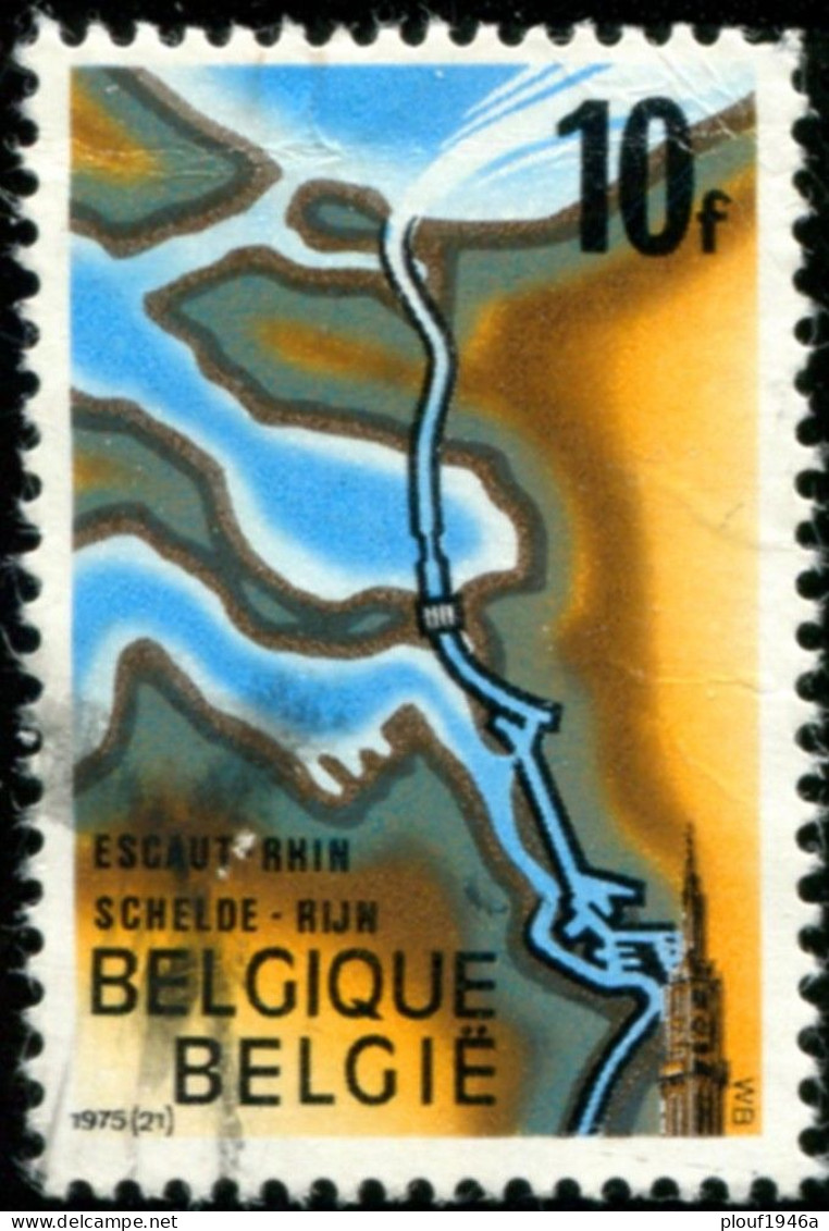 COB 1780-V 1 (o) Malfaçon Blanche - 1961-1990