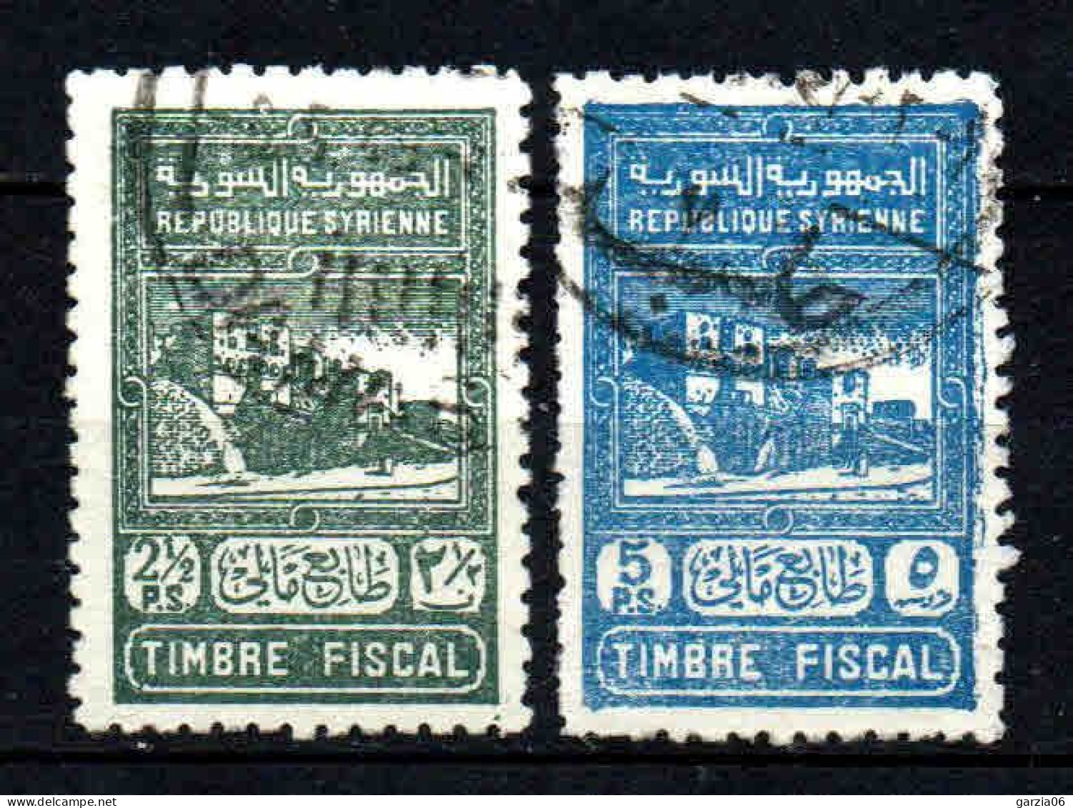 Syrie  - 1945  -  Tb Fiscaux   -  Oblit - Used - Gebraucht