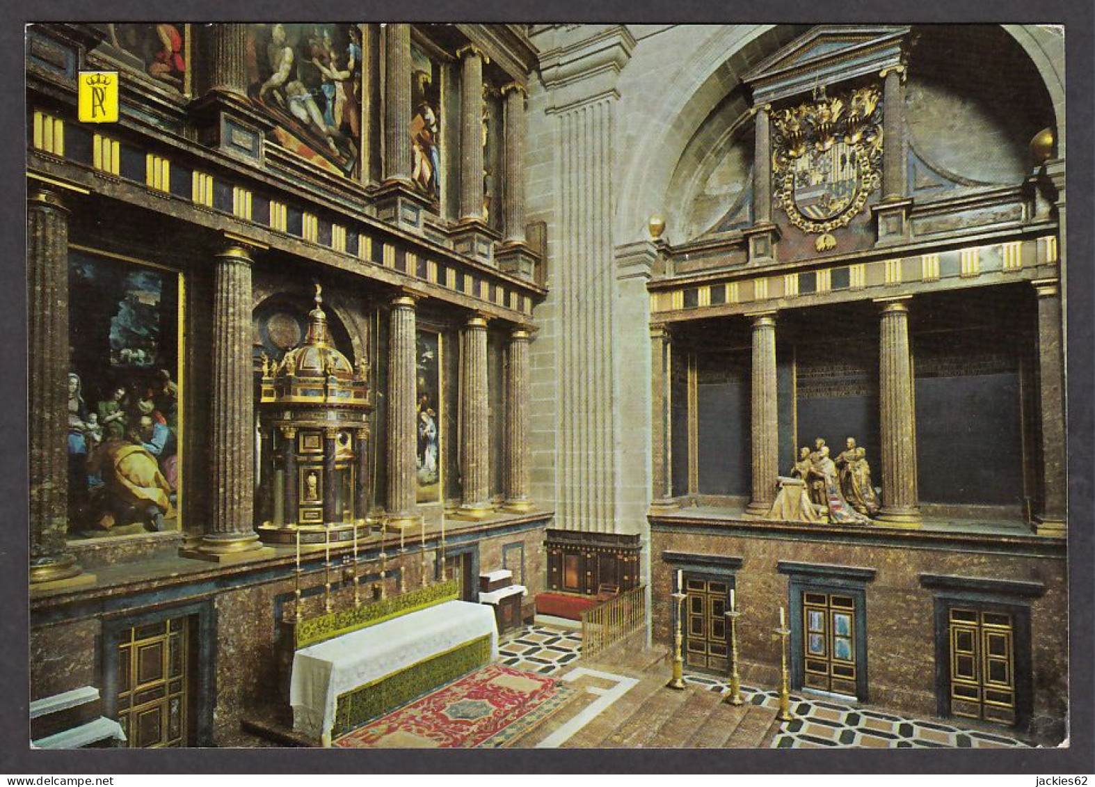 069667/ MONASTERIO Y SITIO DE EL ESCORIAL, Monasterio, Altar Mayor, Panteon De Felipe II - Madrid