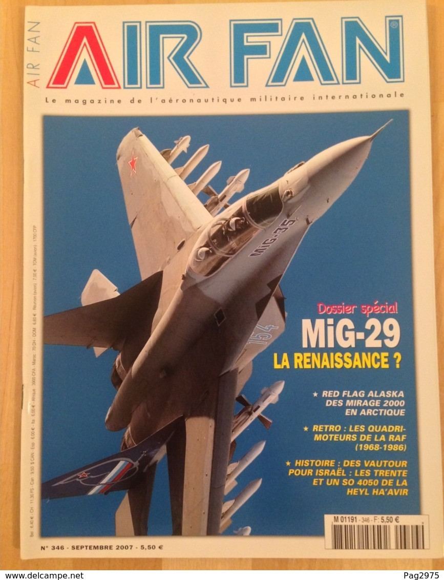 AIR FAN N° 346 / SEPTEMBRE 2007 - Aviation