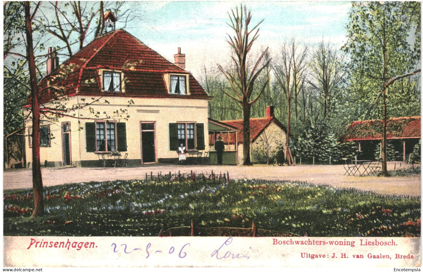 CPA Carte Postale  Pays Bas Prinsenhagen Boschwachters Woning Liesbosch 1906 VM75341 - Breda