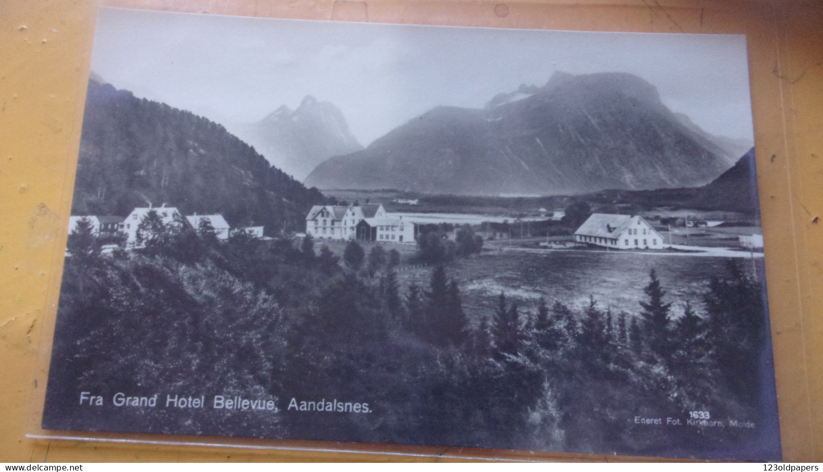 NORVEGE NORJE NORWEGEN  FRA GRAND HOTEL BELLEVUE AANDALSNES - Norway