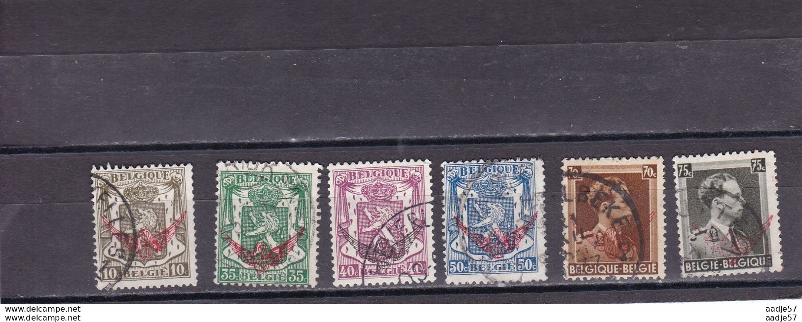 Belgique 1936 /1939 - S20/25 Used - Gebraucht