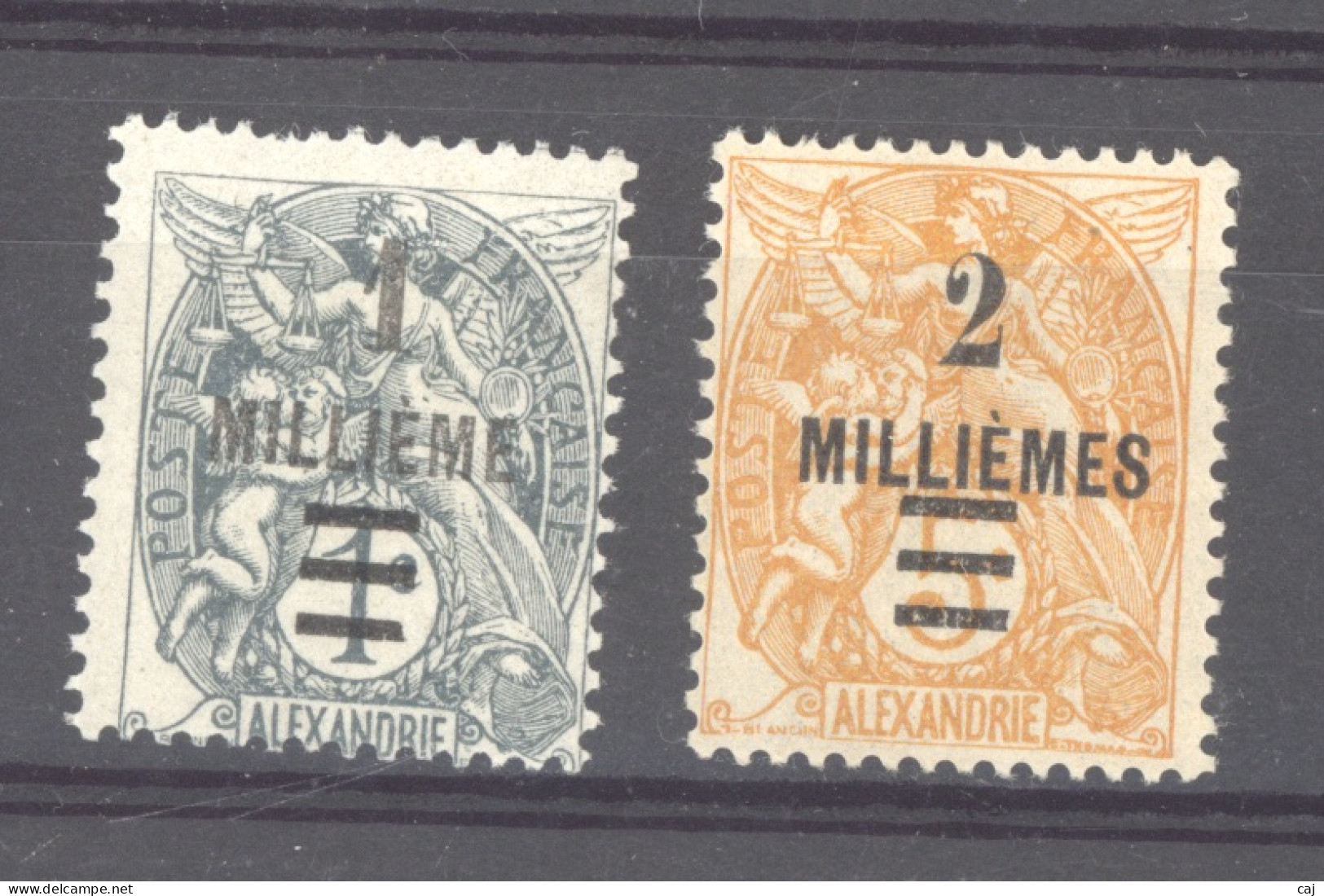 Alexandrie  :  Yv  64-65  * - Unused Stamps