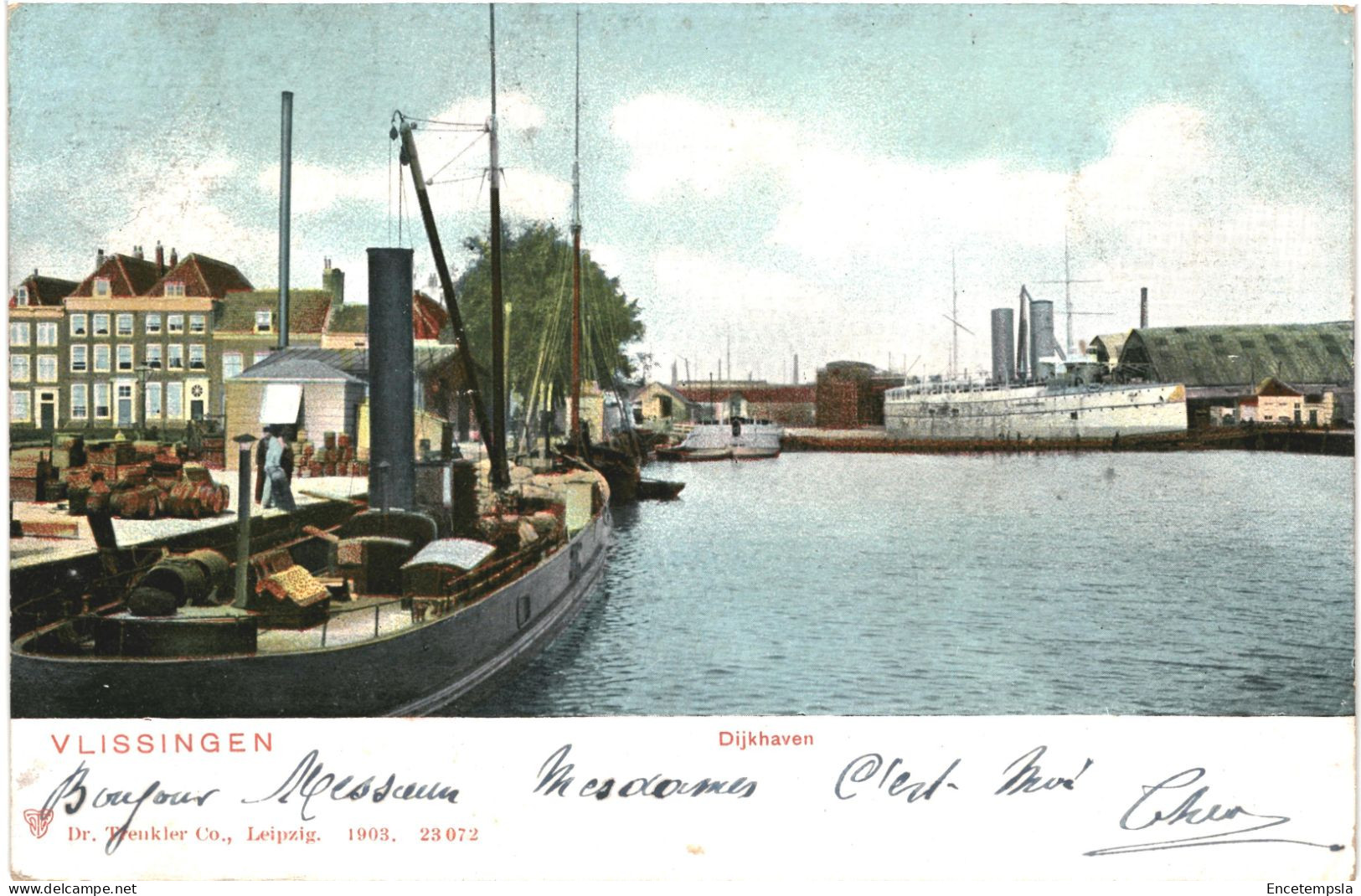 CPA Carte Postale Pays Bas Vlissingen Dijkhaven 1903 VM75345ok - Vlissingen