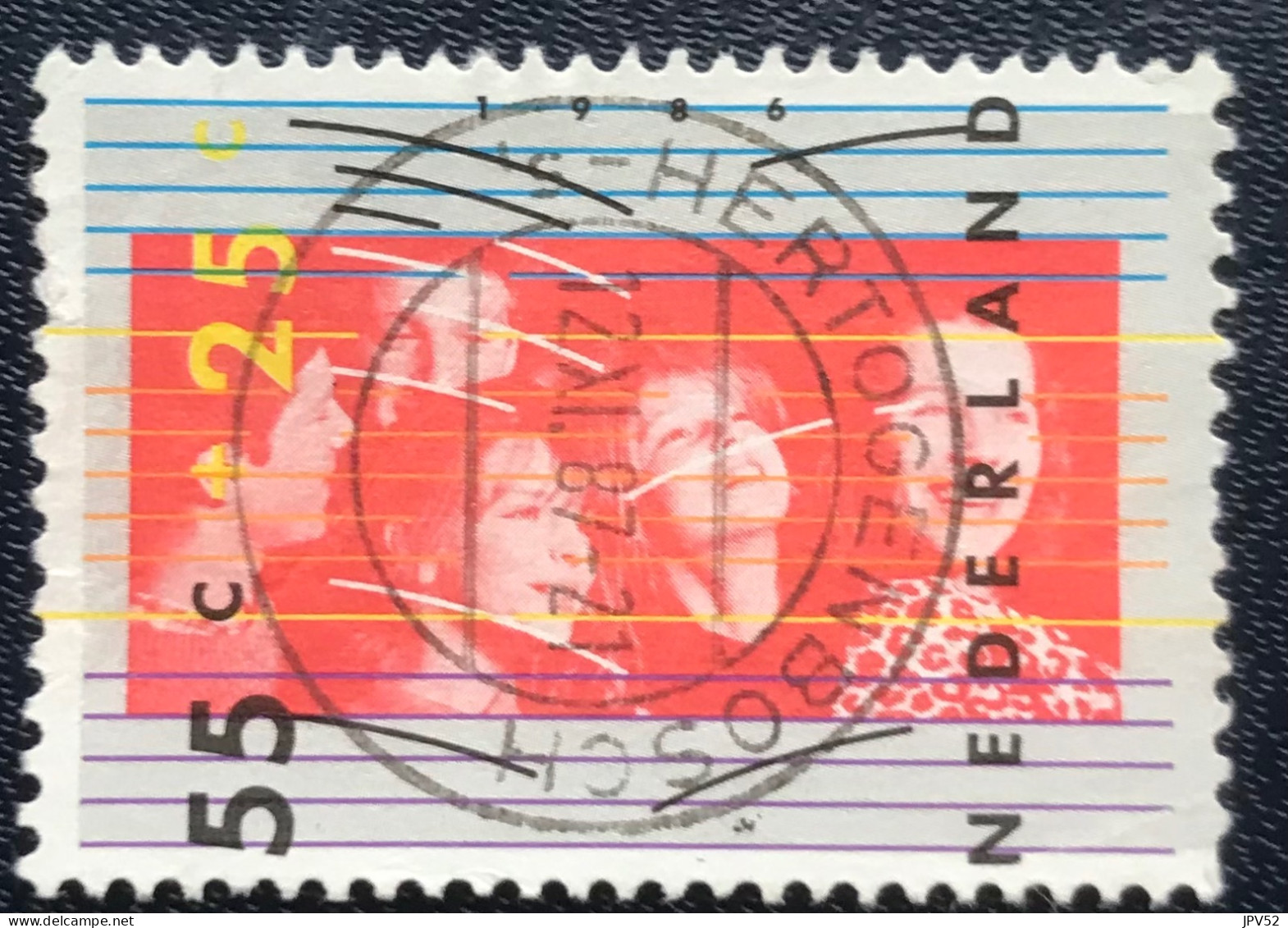 Nederland - C1/23 - 1986 - (°)used - Michel 1307 - Kinderzegel - S HERTOGENBOSCH - Oblitérés