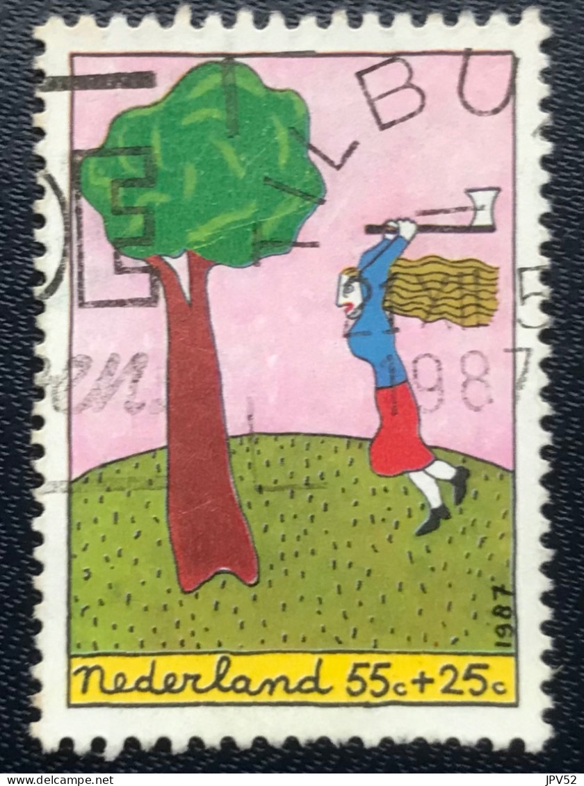 Nederland - C1/23 - 1987 - (°)used - Michel 1328 - Kinderzegels - Oblitérés