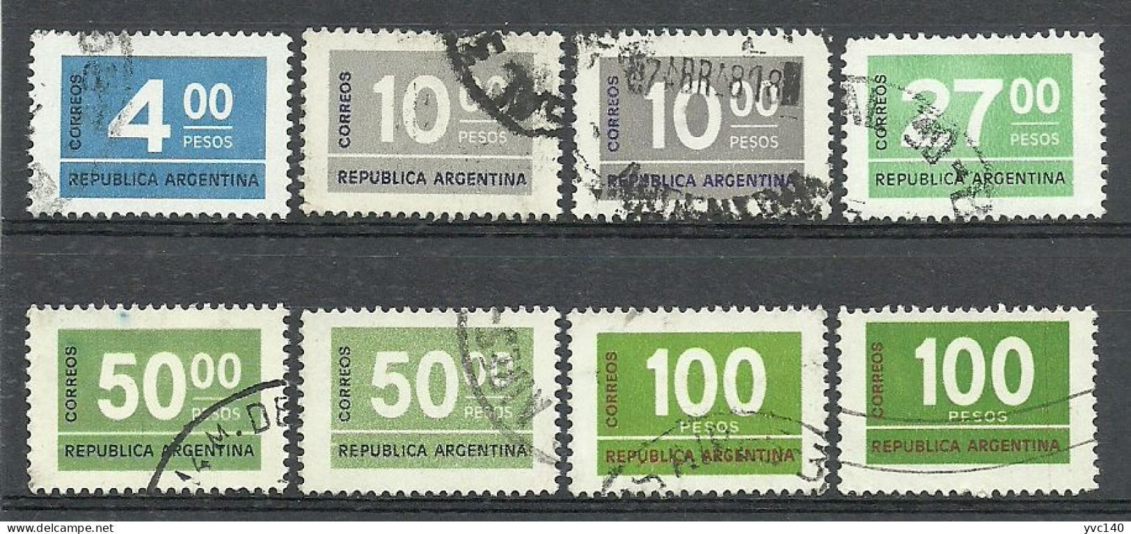 Argentina ; 1976 Issue Stamps - Usados
