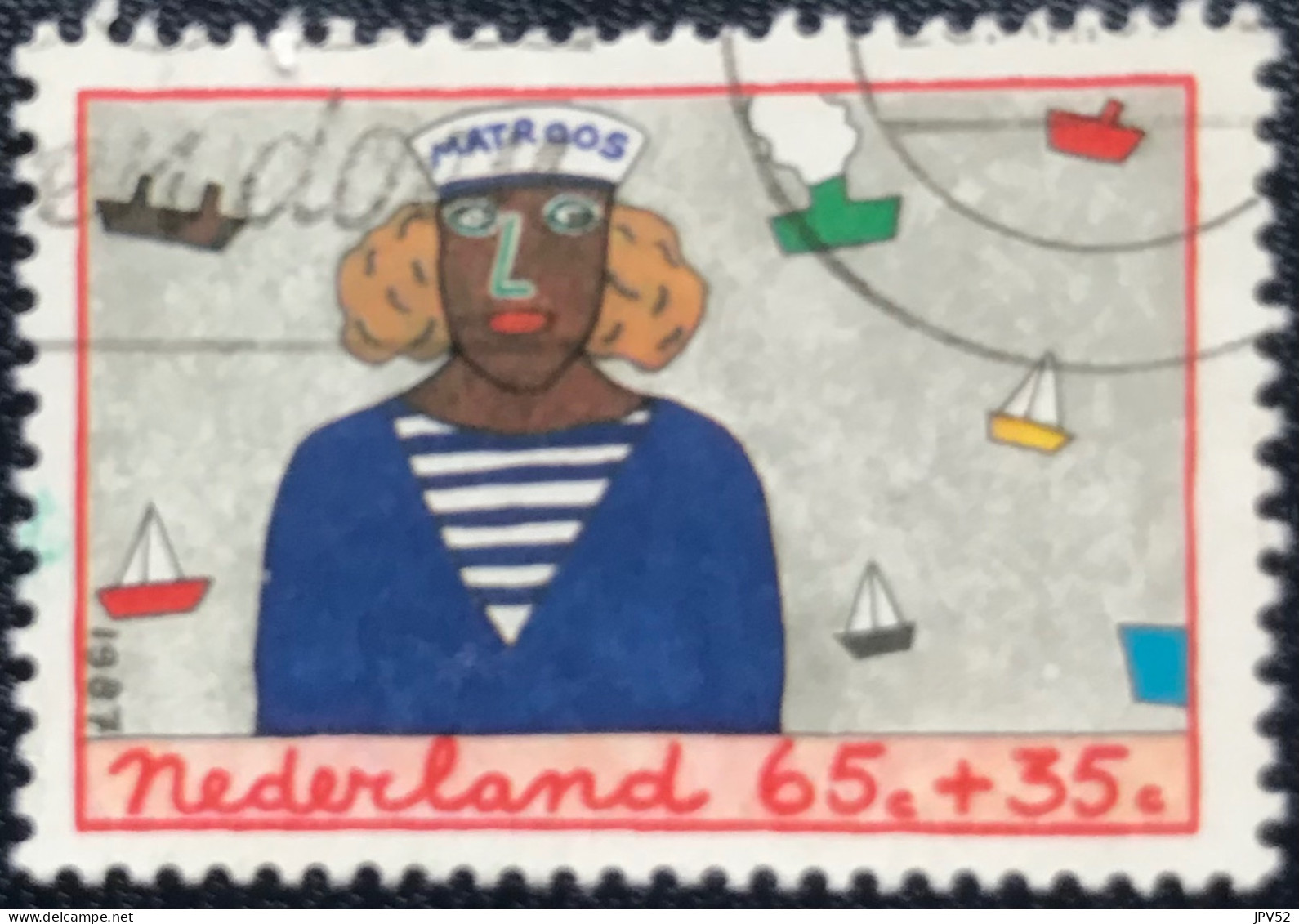 Nederland - C1/23 - 1987 - (°)used - Michel 1329 - Kinderzegels - Gebraucht