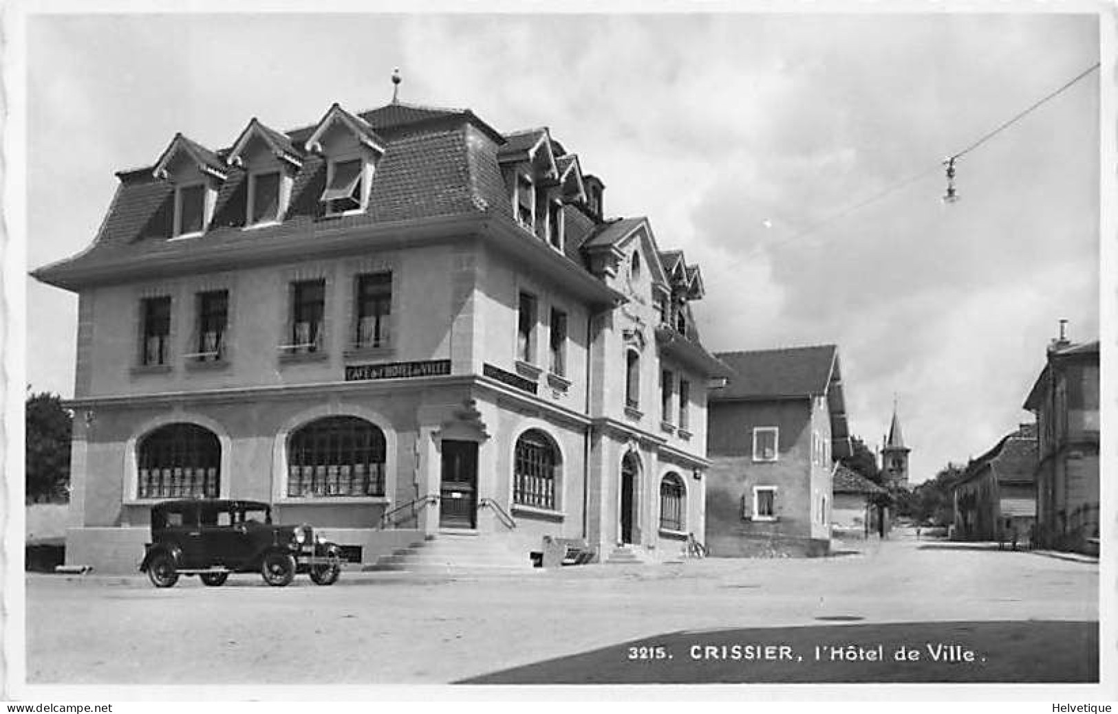 Crissier L'Hôtel De Ville Oldtimer - Crissier