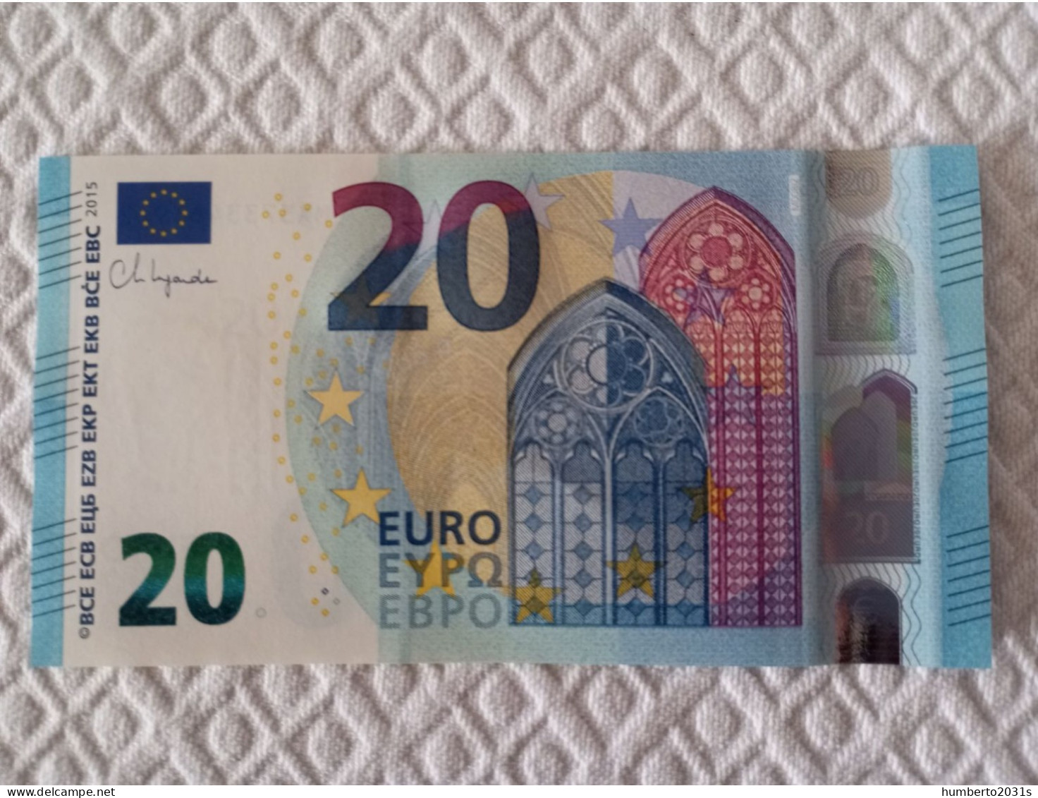 Sell A New Banknote 20 Euros Portugal MX 008 Unc - 20 Euro