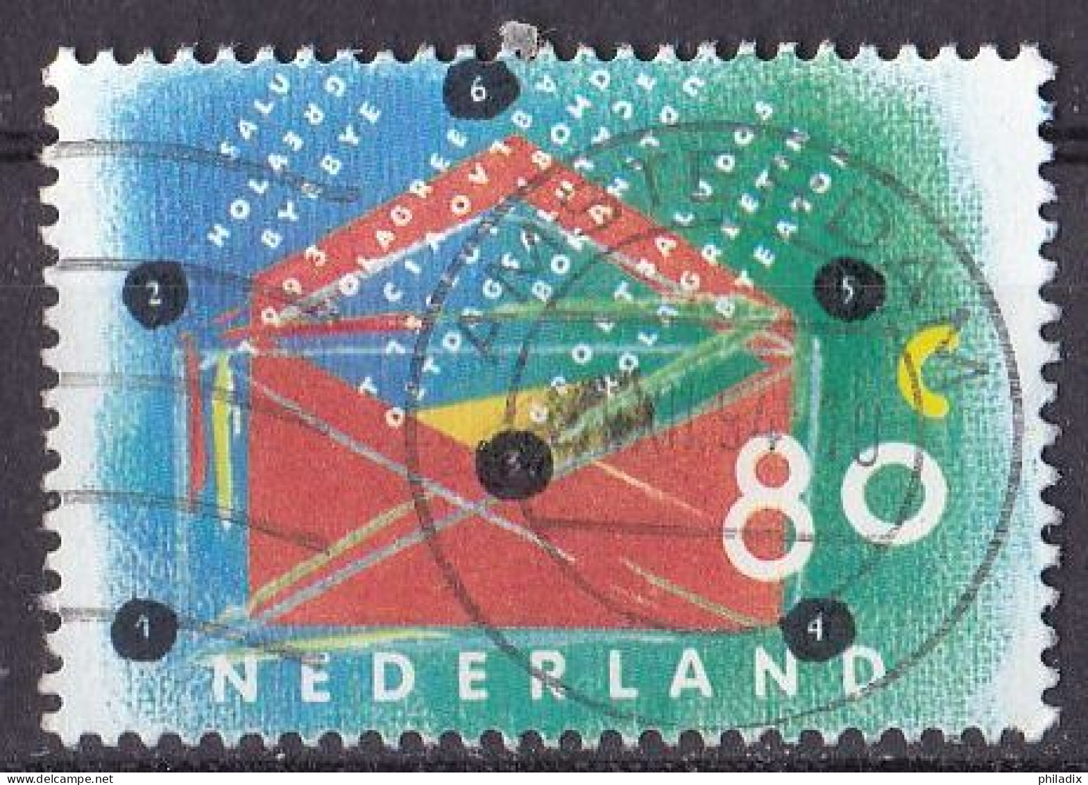 Niederlande Marke Von 1993 O/used (A3-1) - Used Stamps