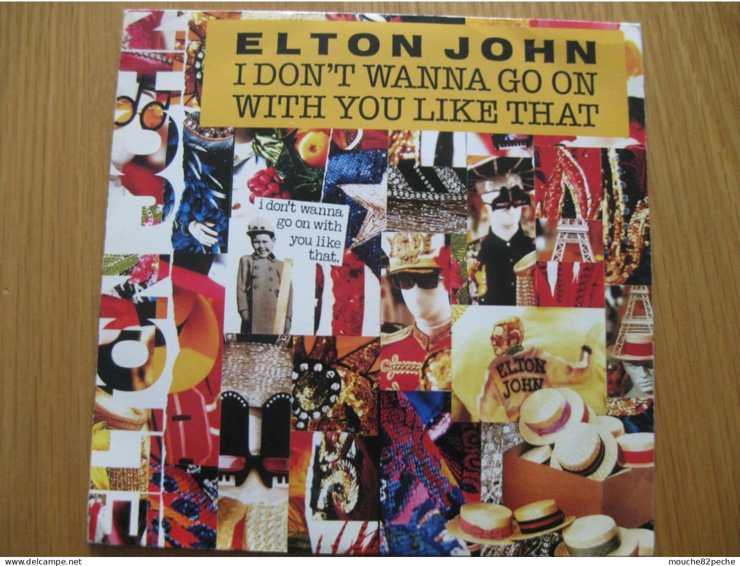 45 T - ELTON JOHN - I DON'T WANNA GO ON - Disco, Pop