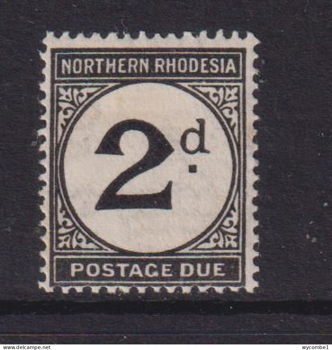 NORTHERN RHODESIA   - 1929 Postage Due 2d  Hinged Mint - Northern Rhodesia (...-1963)