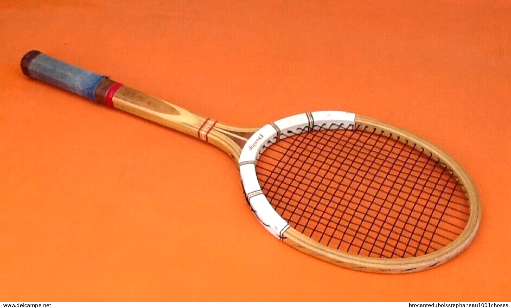 Raquette De Tennis En Bois Maxply De Dunlop - Habillement, Souvenirs & Autres