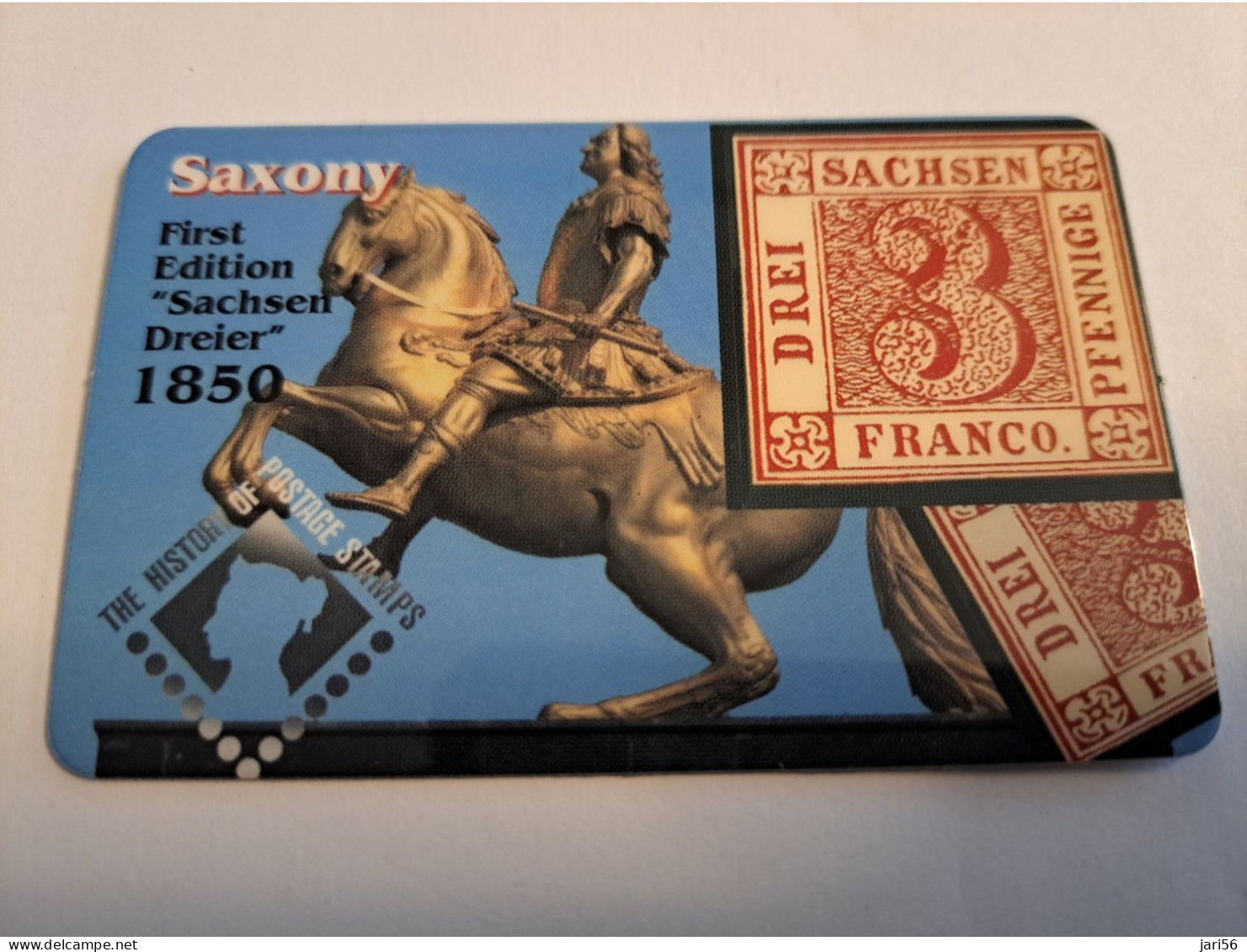 GREAT BRITAIN /20 UNITS / SAXONY SACHSEN DREIER / DATE 12/2002 PREPAID CARD / LIMITED EDITION/ MINT  **15913** - Collections