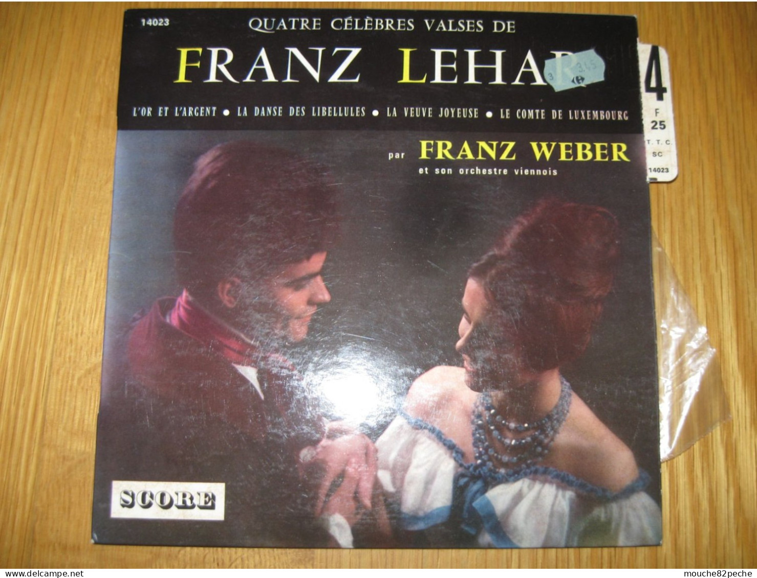 45 T - 4 CELEBRES VALSES DE FRANZ LEHAR - Classical