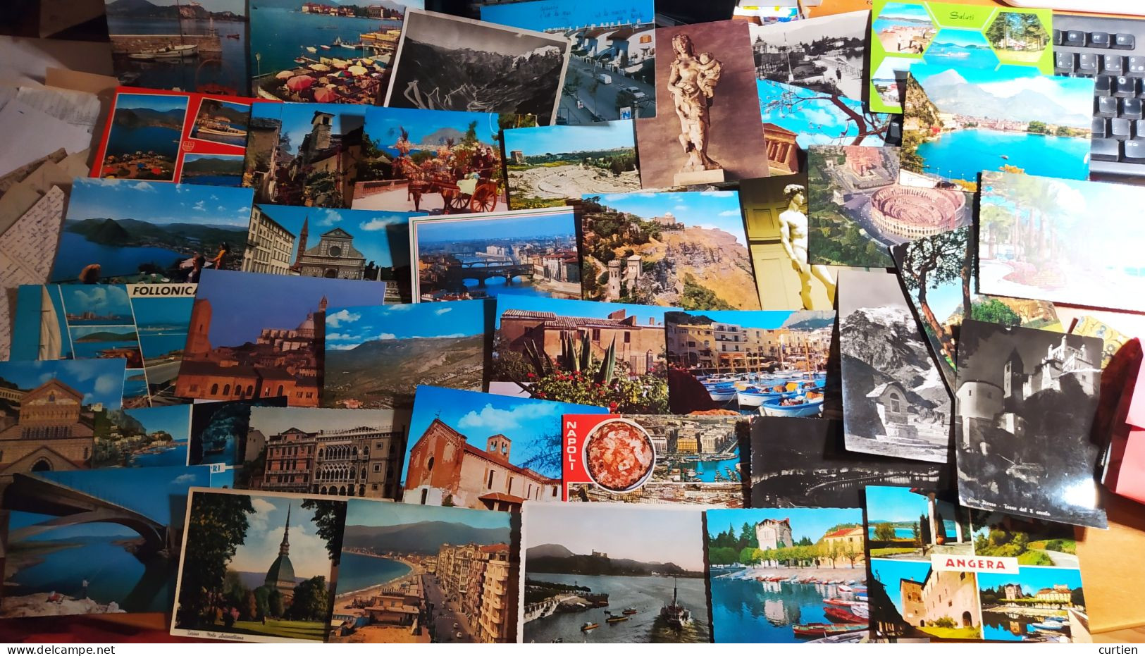 Italie - Italia . Lot De  550 Cartes Postales ( Voir Photo N° 2 : Avec 40 Cartes Pour Exemple ) - Colecciones Y Lotes