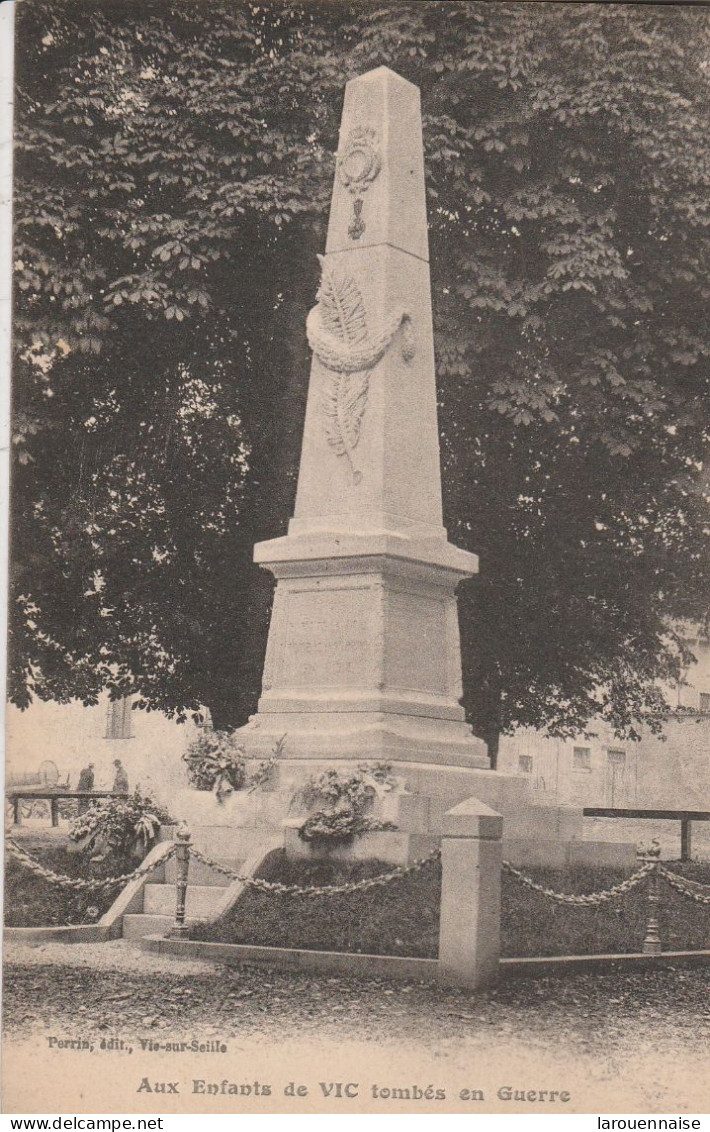 57 - VIC - Aux Enfants De Vic Tombés En Guerre - Vic Sur Seille