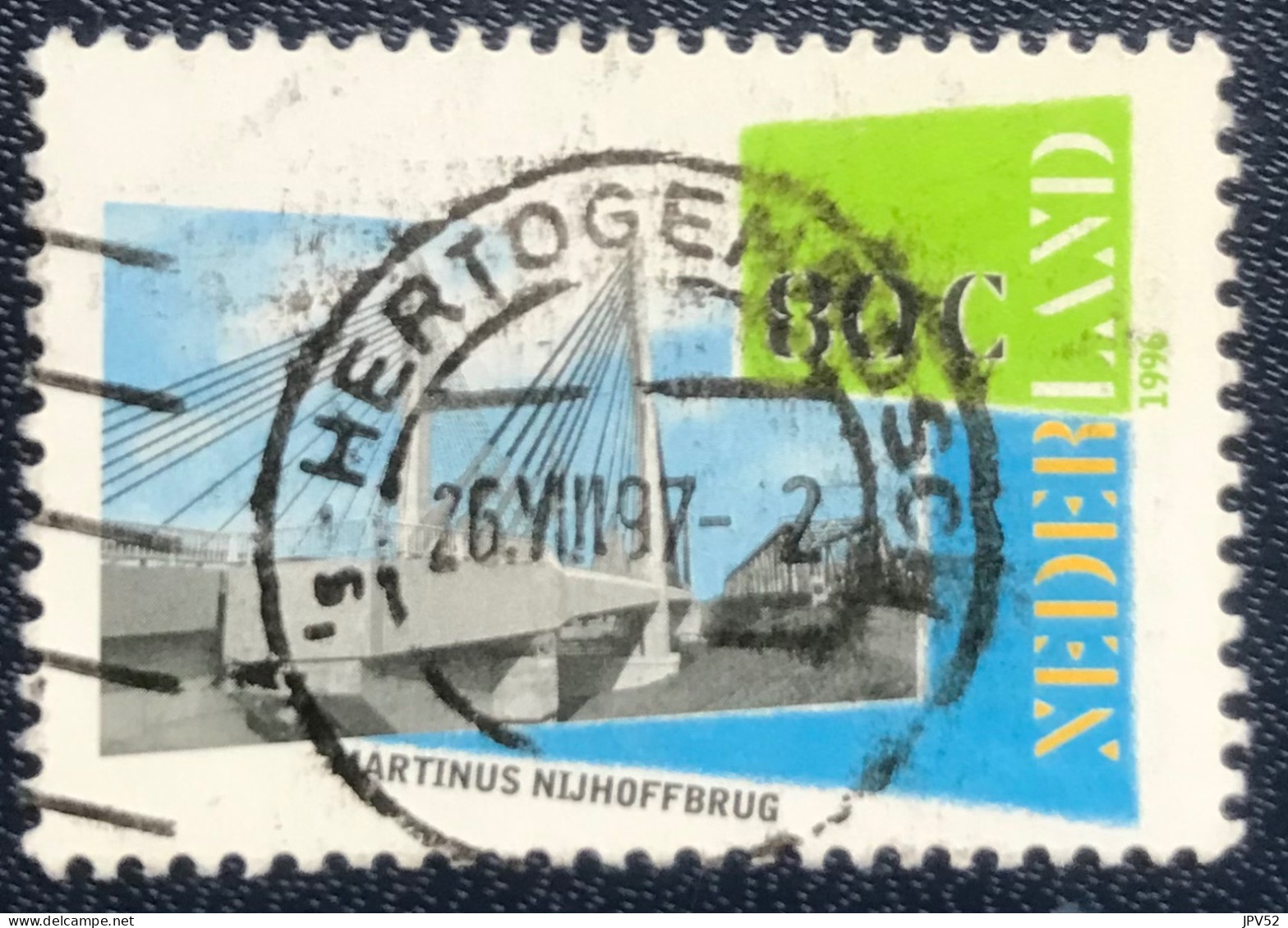 Nederland - C1/24 - 1996 - (°)used - Michel 1585 - Tunnels & Bruggen - 'S HERTOGENBOSCH - Used Stamps