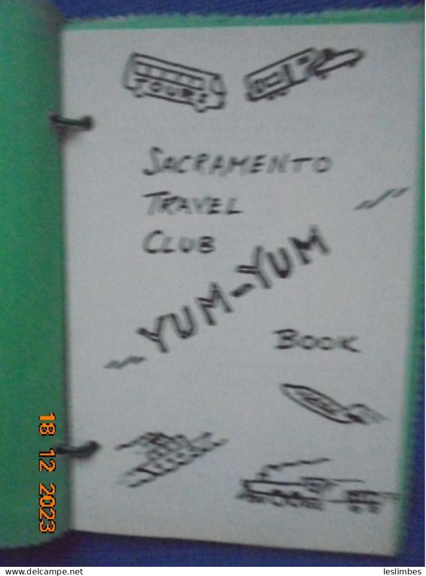 Sacramento Travel Club Yum Yum Book - Américaine